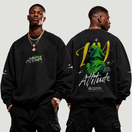 Ily Attitude | Brushed Fleece Sweatshirt | ILYRIANEDGE