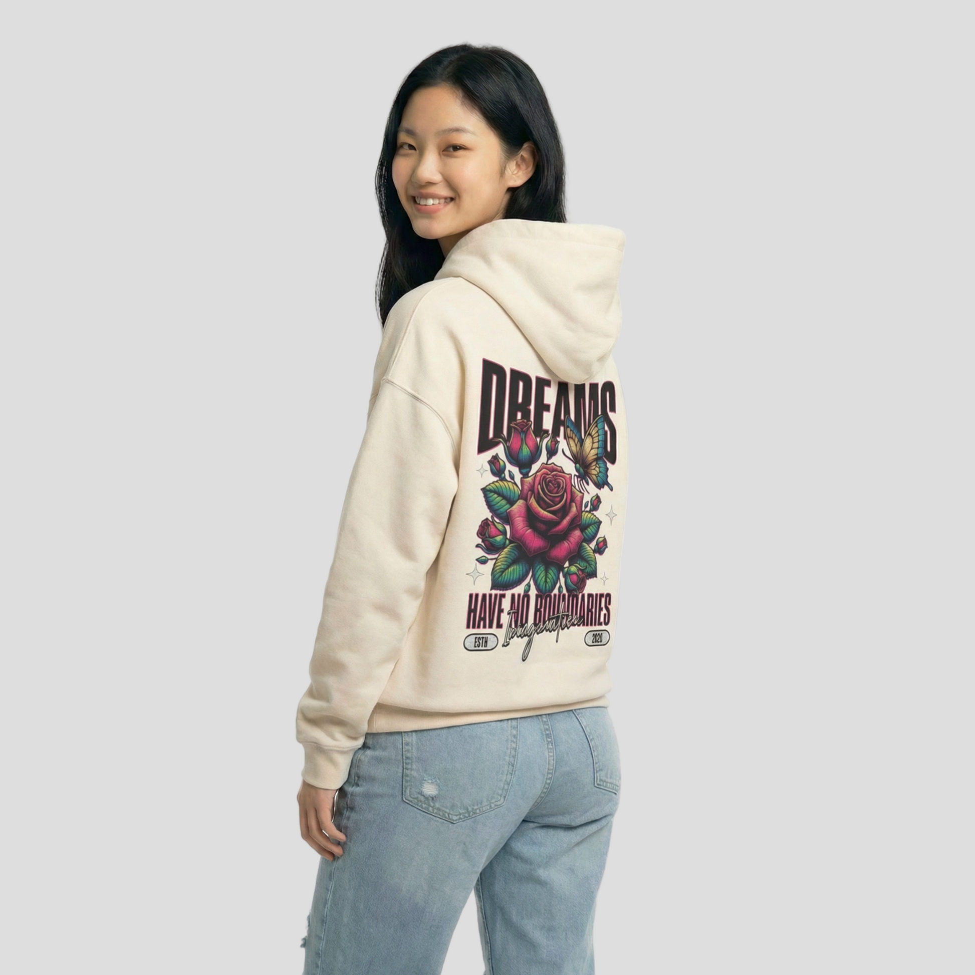 Dreams | Boxy Sun-Faded Sweatshirt | ILYRIANEDGE