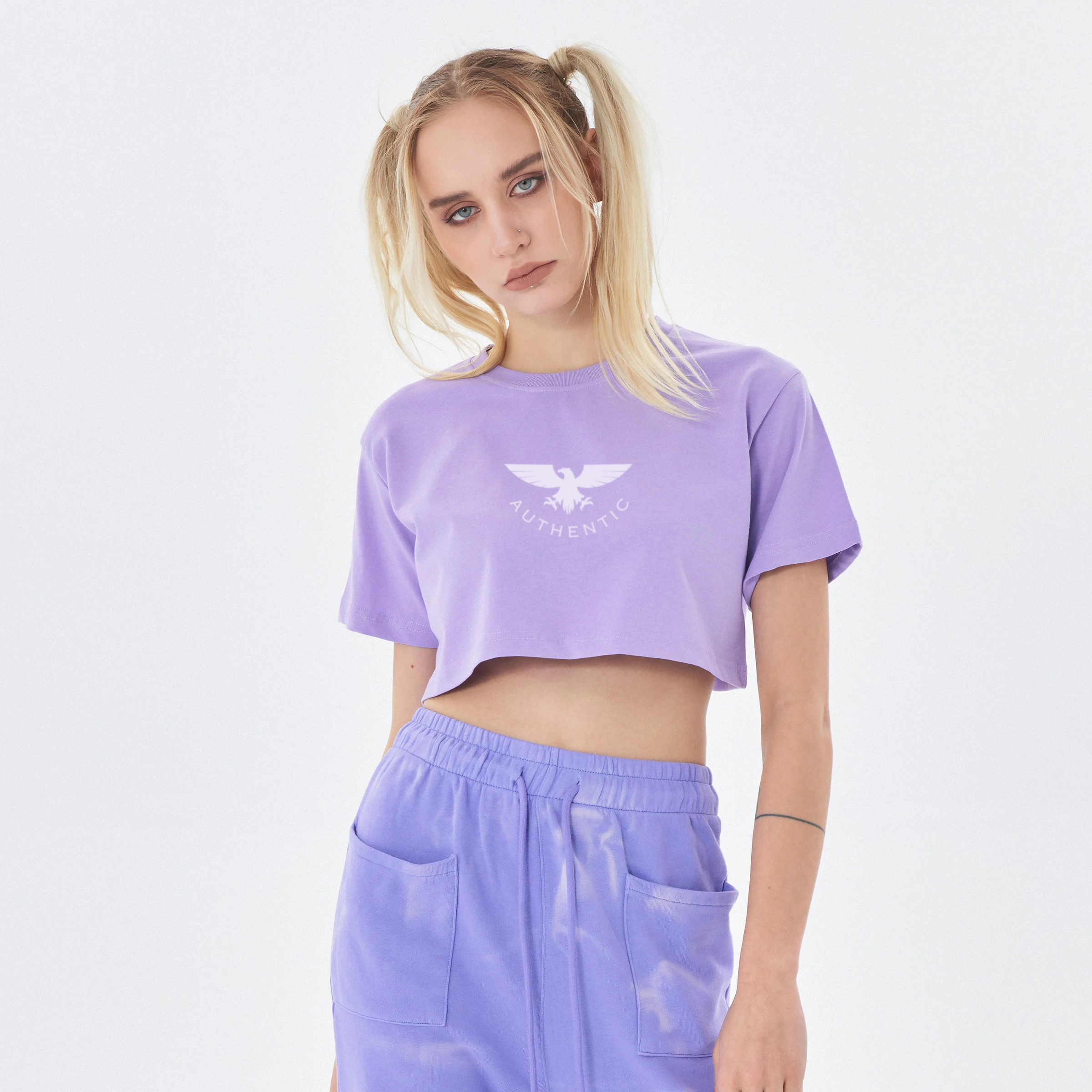 Authentic | Women's Crop Top T-Shirt | ILYRIANEDGE