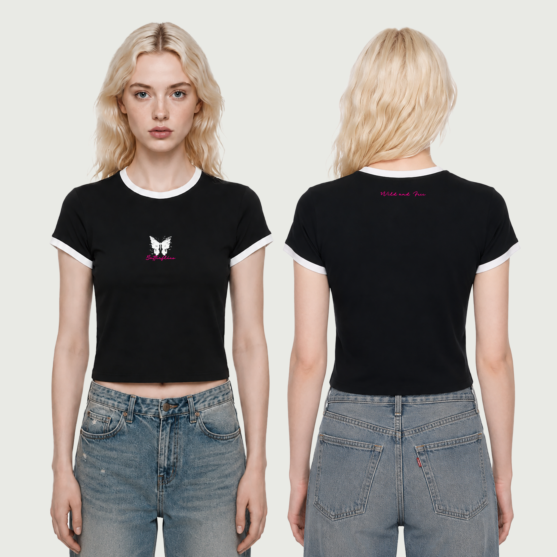 Wild and Free | Slim Fit T-Shirt | ILYRIANEDGE