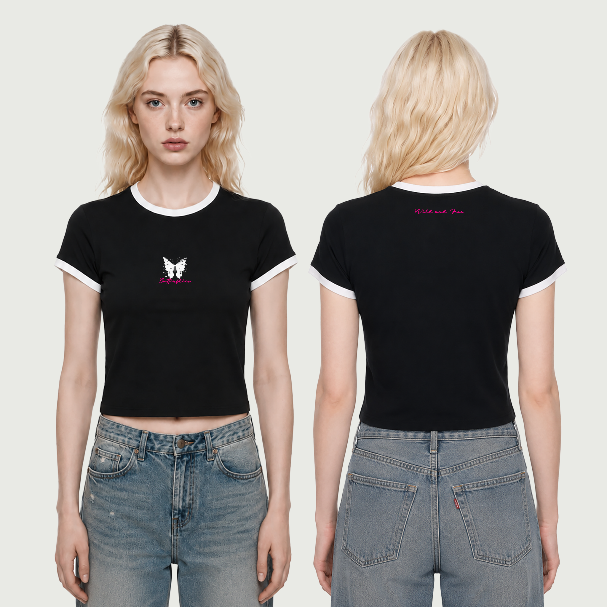 Wild and Free | Slim Fit T-Shirt | ILYRIANEDGE