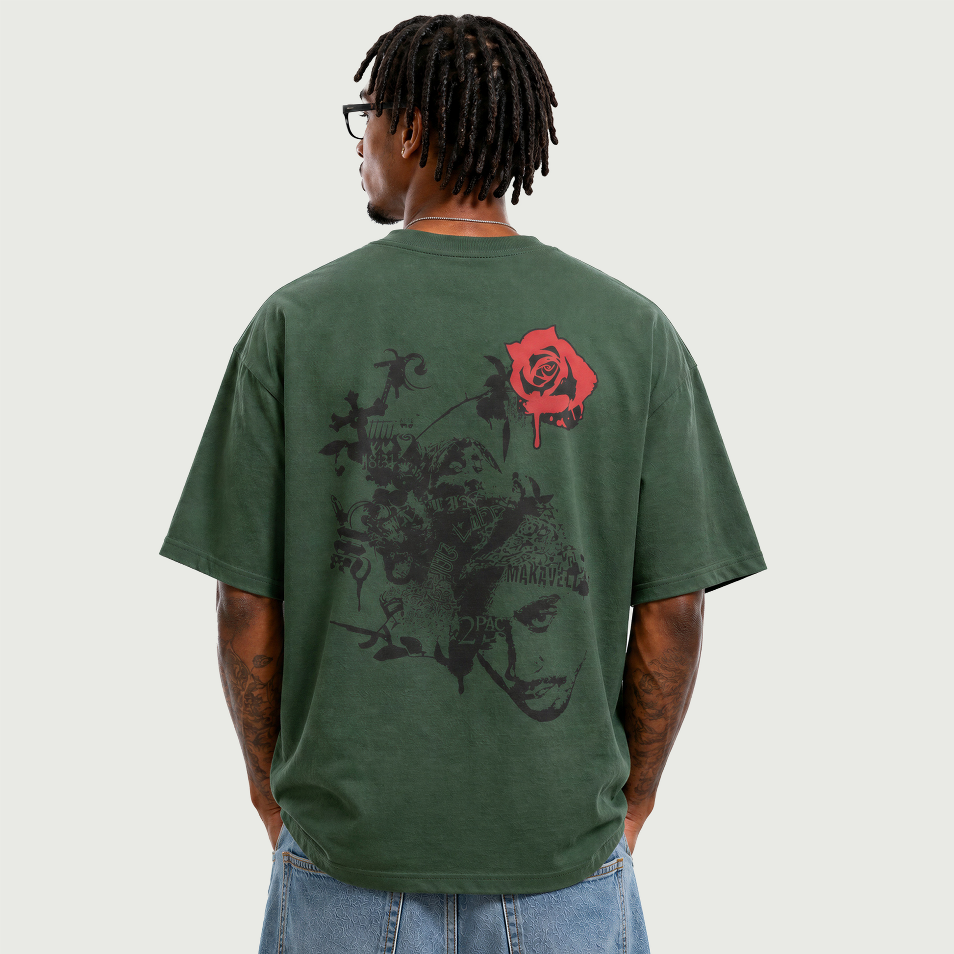 Thug Life | Oversized Crew Neck Tee | ILYRIANEDGE