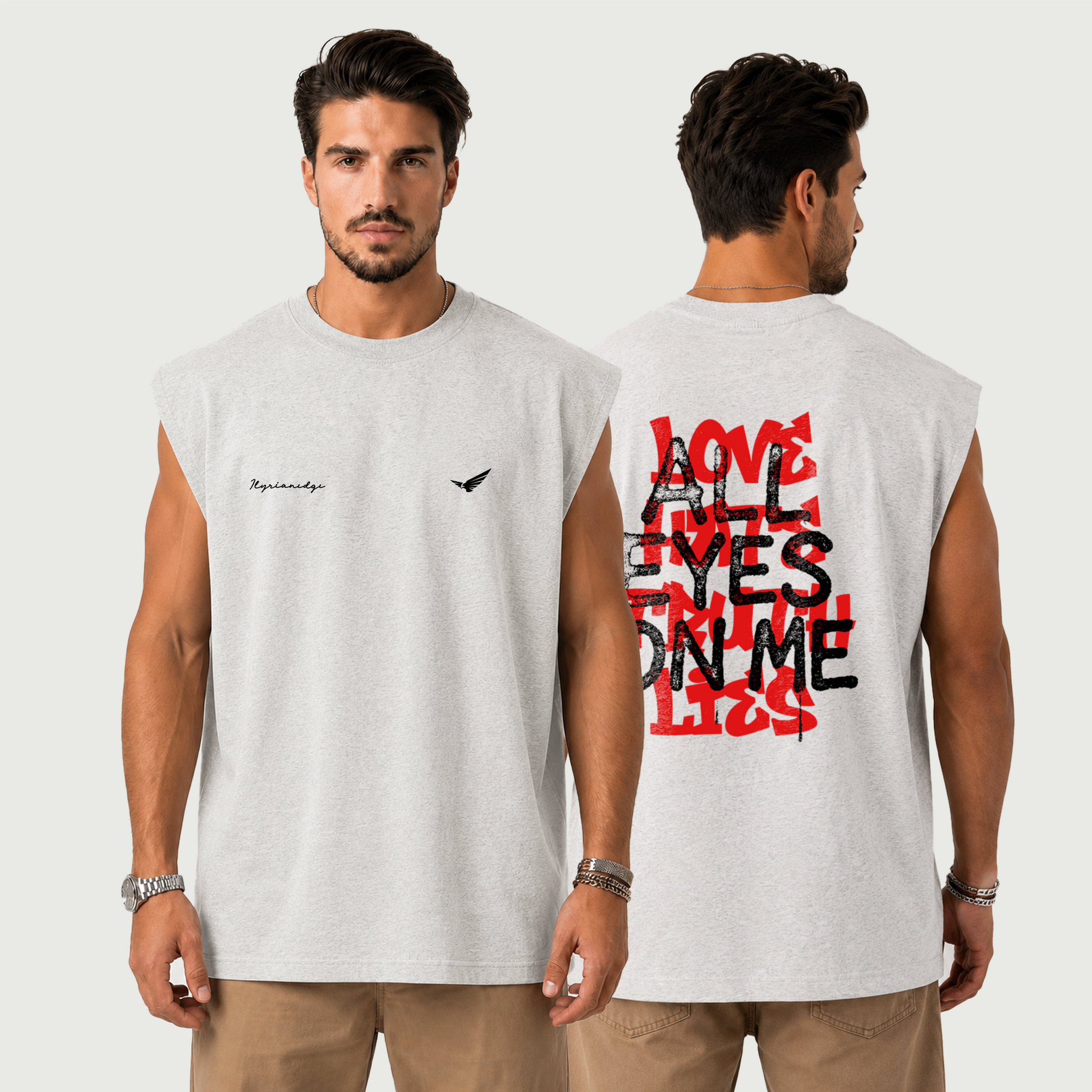 All Eyes On Me | Raw Edge Tank Top | ILYRIANEDGE