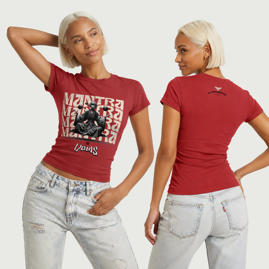 Mantra | Women’s Slim Fit T-Shirt | ILYRIANEDGE
