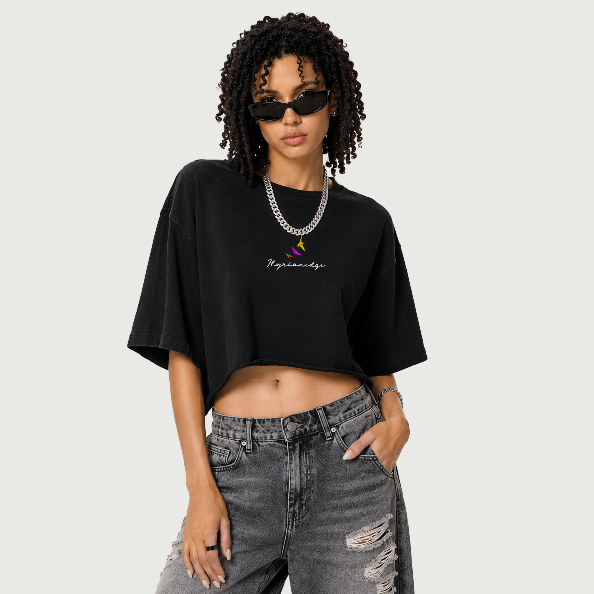 Endless Summer | Snow Washed Crop Top | ILYRIANEDGE