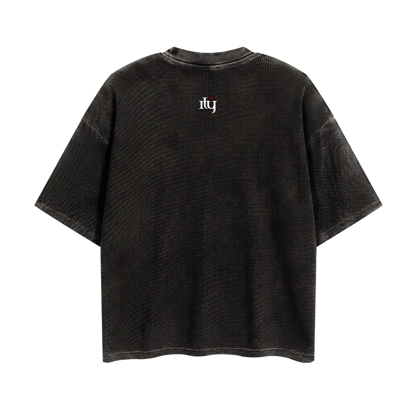 Hustle | Waffle Washed Oversized Boxy T-Shirt |  | ILYRIANEDGE