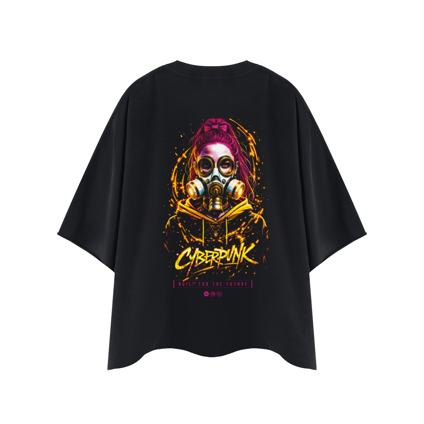 Cyberpunk | Heavyweight Boxy Raw Edge T-Shirt | ILYRIANEDGE
