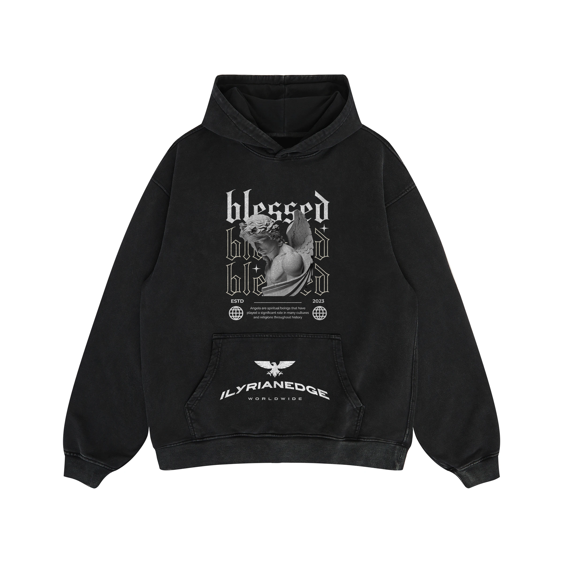 Blessed Hoodie | Oversized Retro Hoodie | ILYRIANEDGE