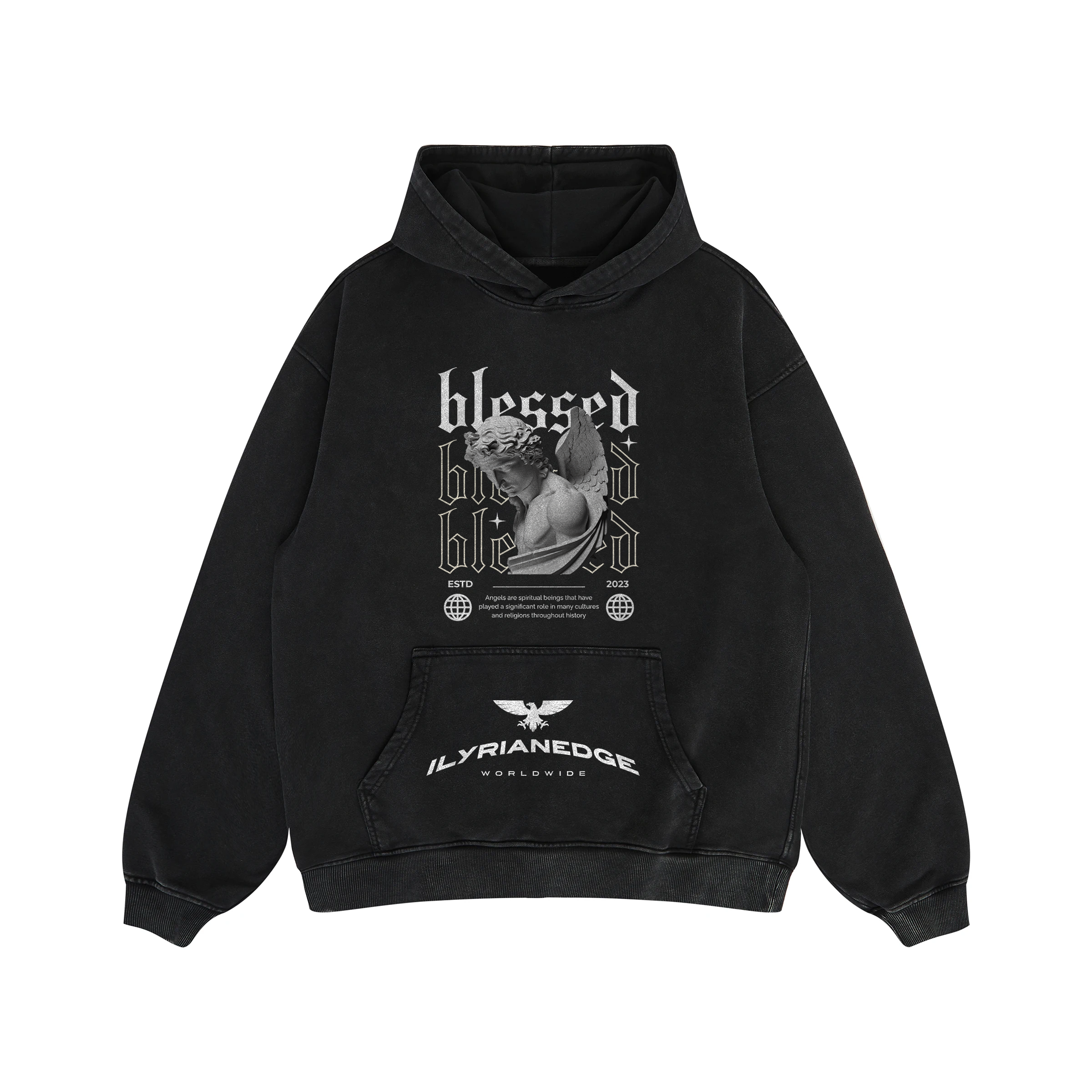 Blessed Hoodie | Oversized Retro Hoodie | ILYRIANEDGE