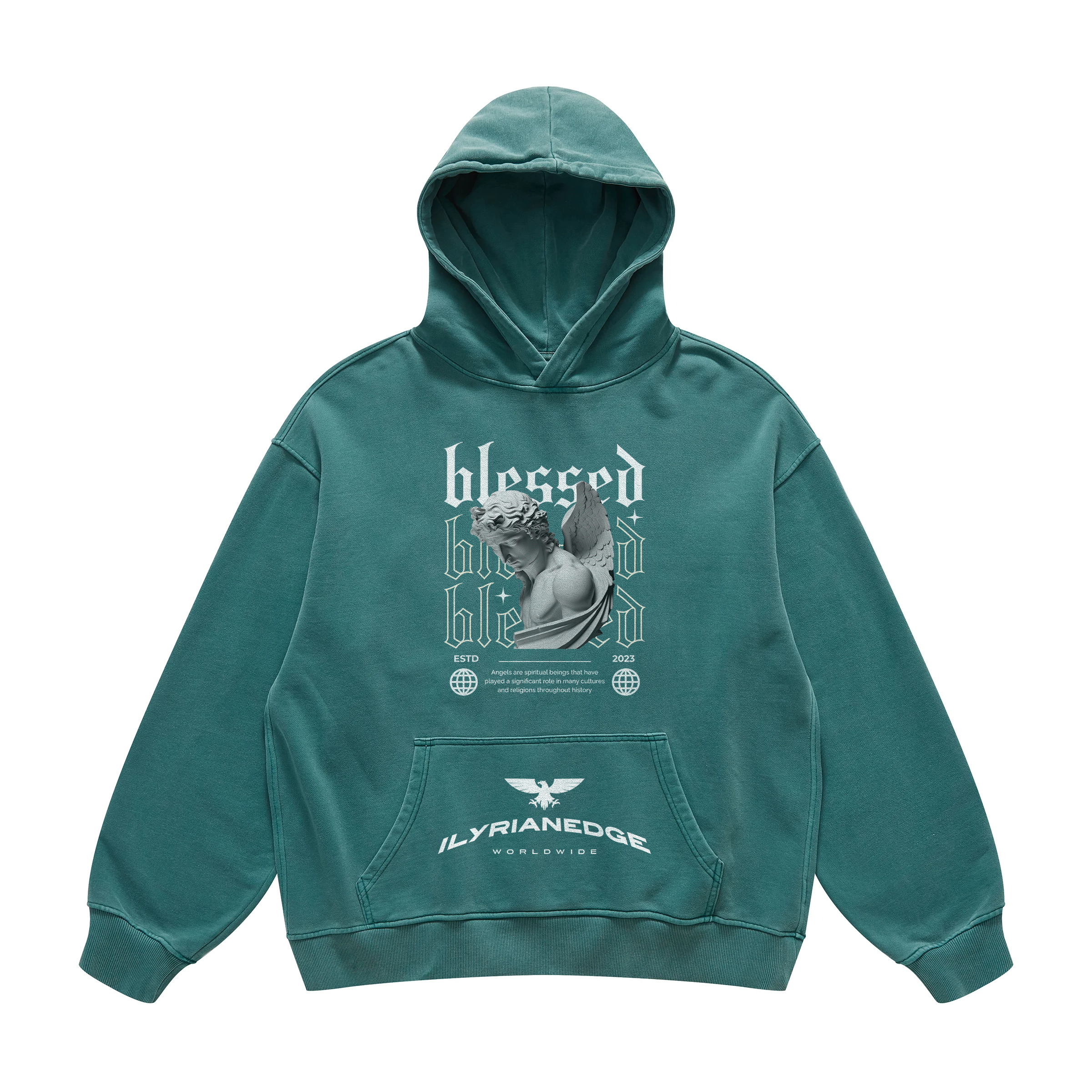 Blessed Hoodie | Oversized Retro Hoodie | ILYRIANEDGE