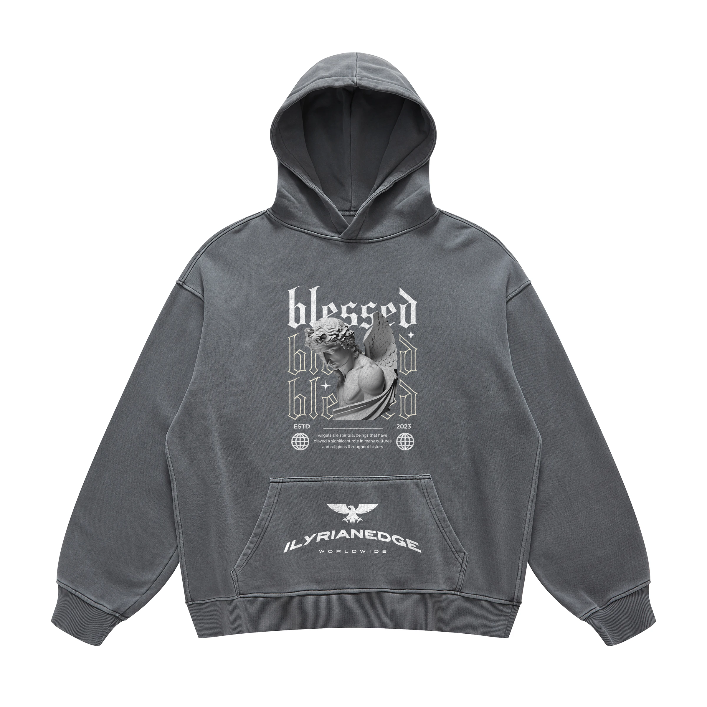 Blessed Hoodie | Oversized Retro Hoodie | ILYRIANEDGE