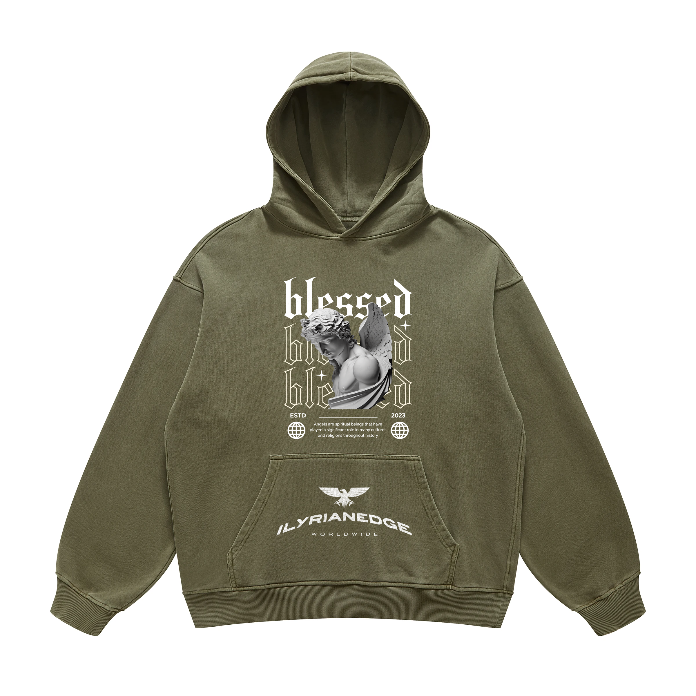 Blessed Hoodie | Oversized Retro Hoodie | ILYRIANEDGE