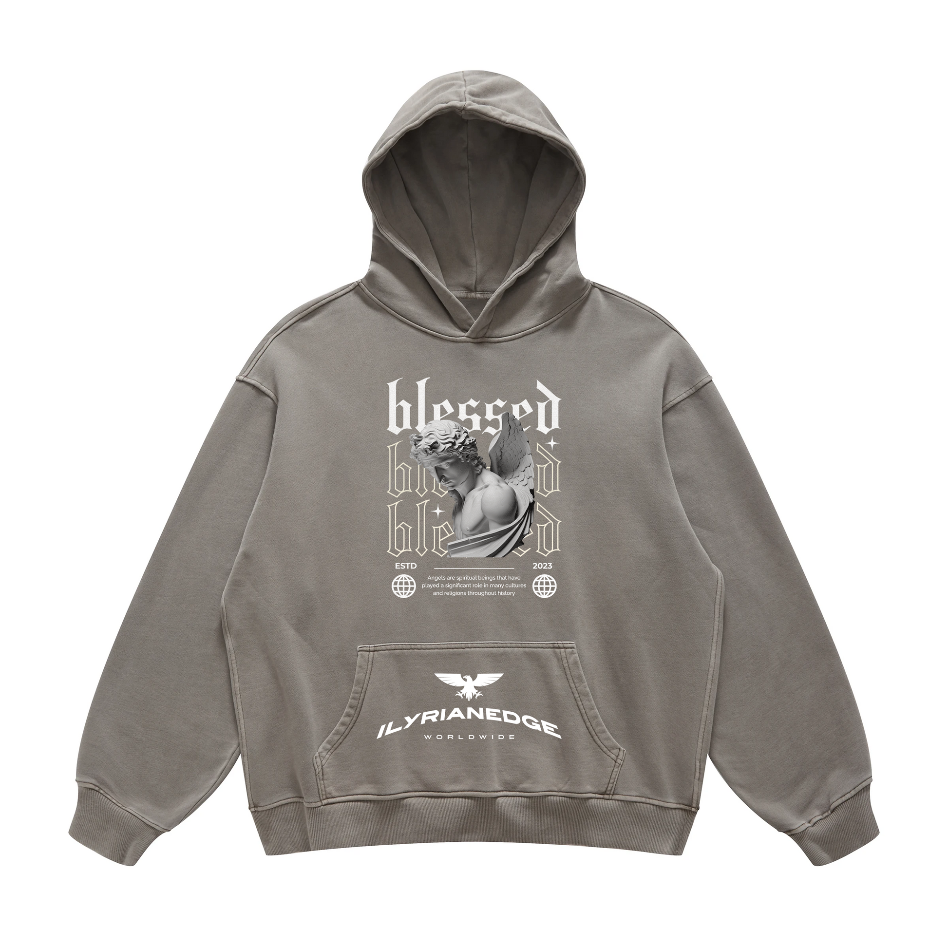 Blessed Hoodie | Oversized Retro Hoodie | ILYRIANEDGE