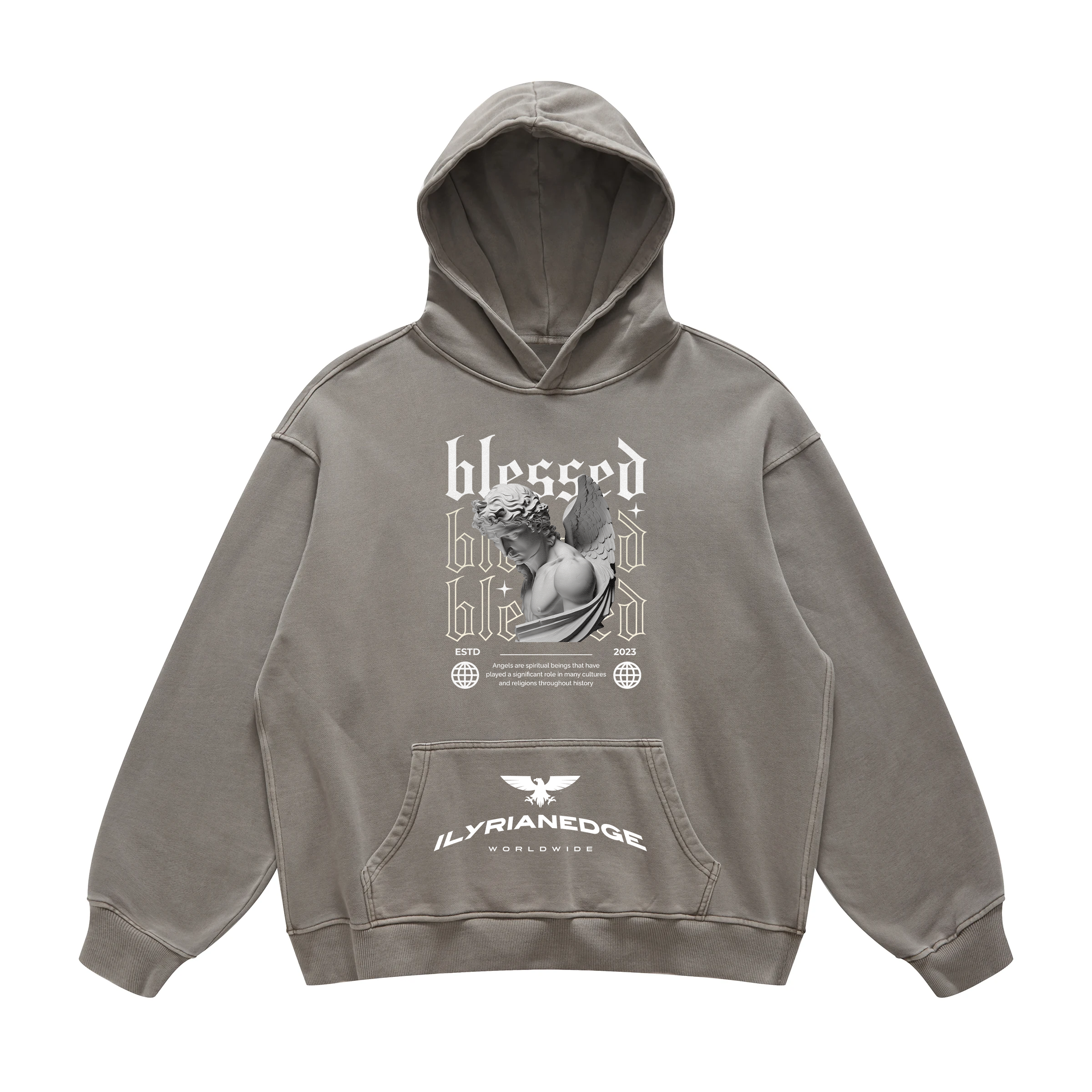 Blessed Hoodie | Oversized Retro Hoodie | ILYRIANEDGE