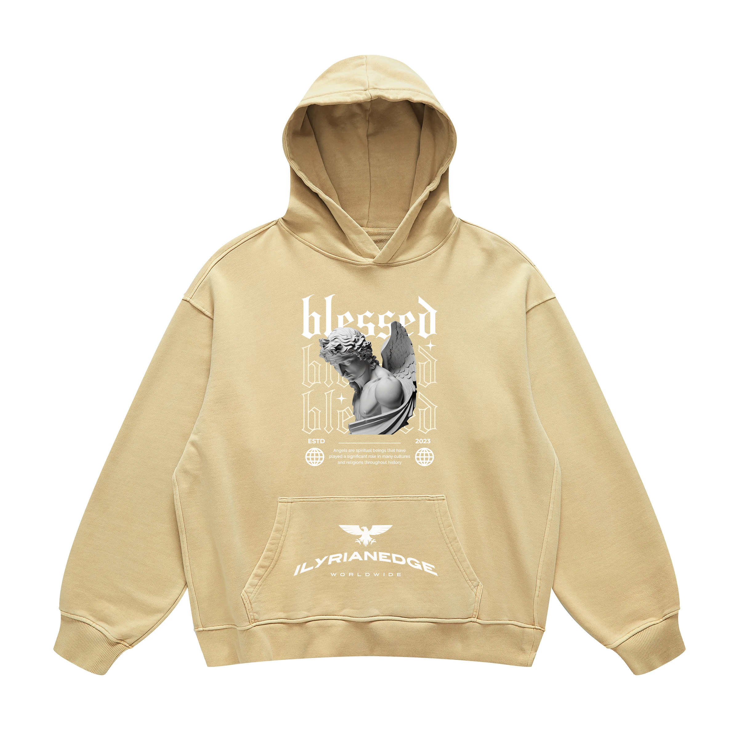 Blessed Hoodie | Oversized Retro Hoodie | ILYRIANEDGE