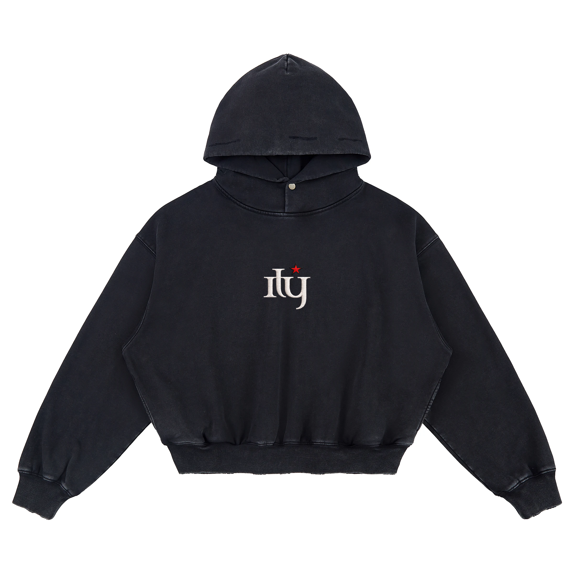 ILY Bloodline - 420GSM Unisex Snap Collar Hoodie