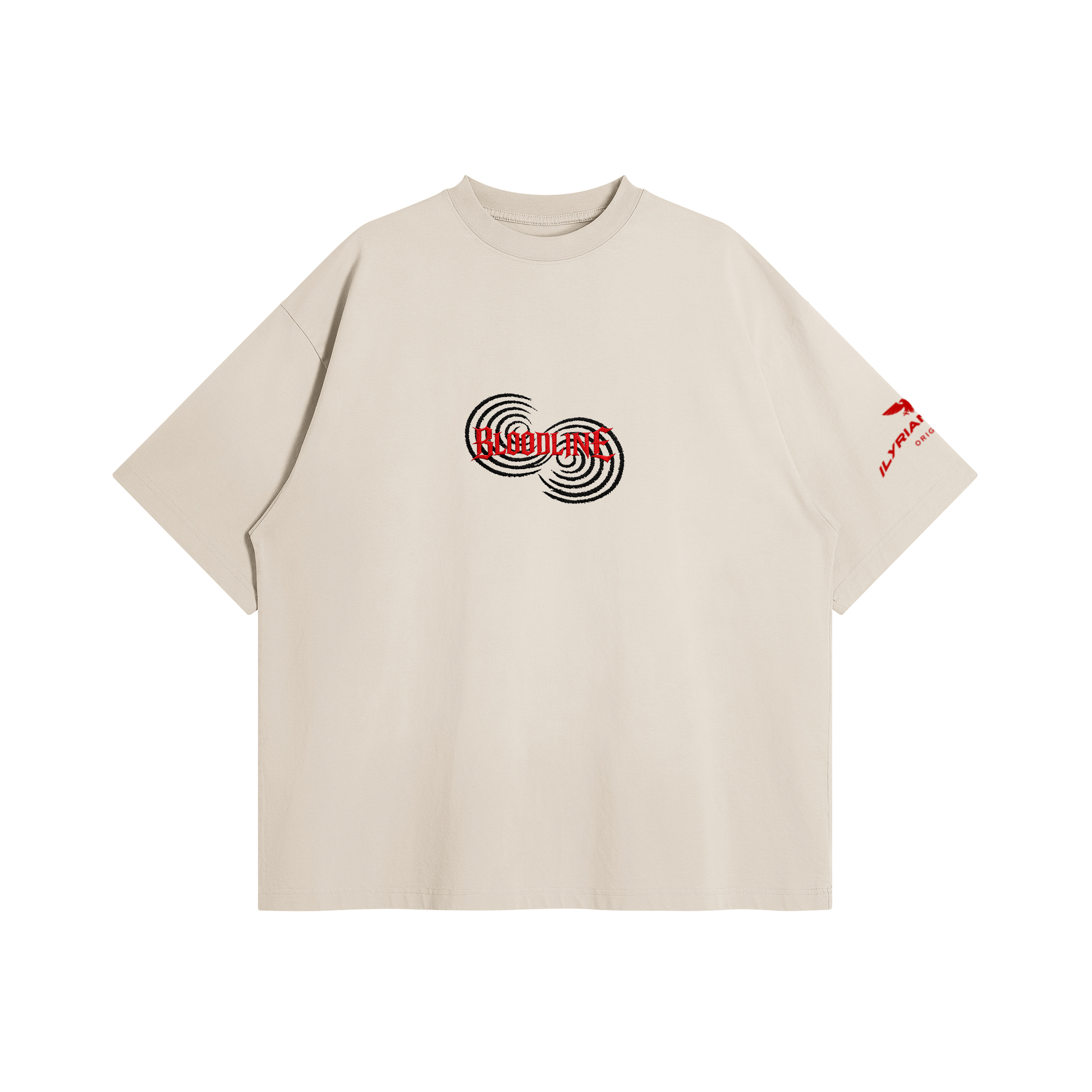 Bloodline | Sun-Faded Boxy Tee | ILYRIANEDGE