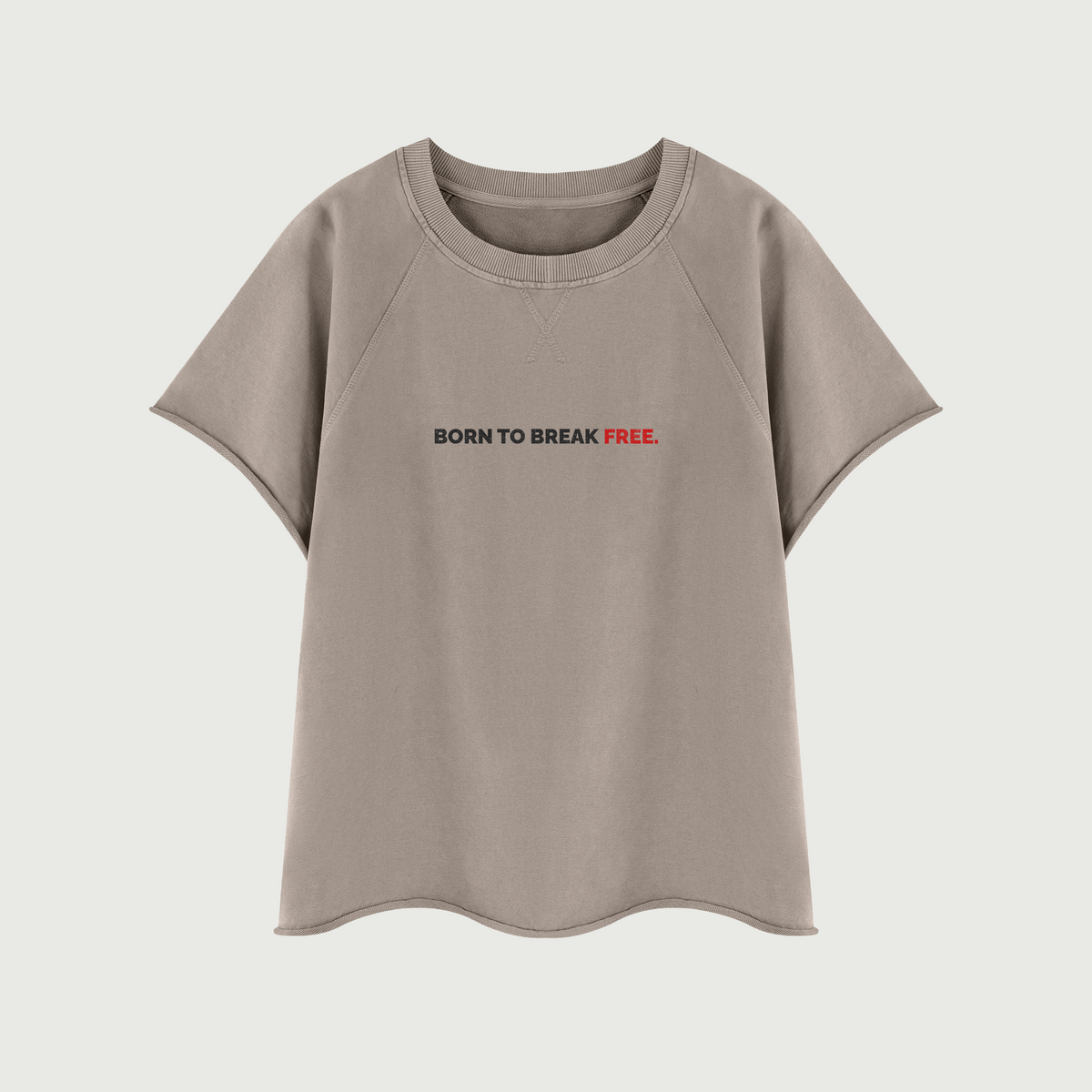 Break Free  | Vintage Wash Raw Edge T-Shirt | ILYRIANEDGE