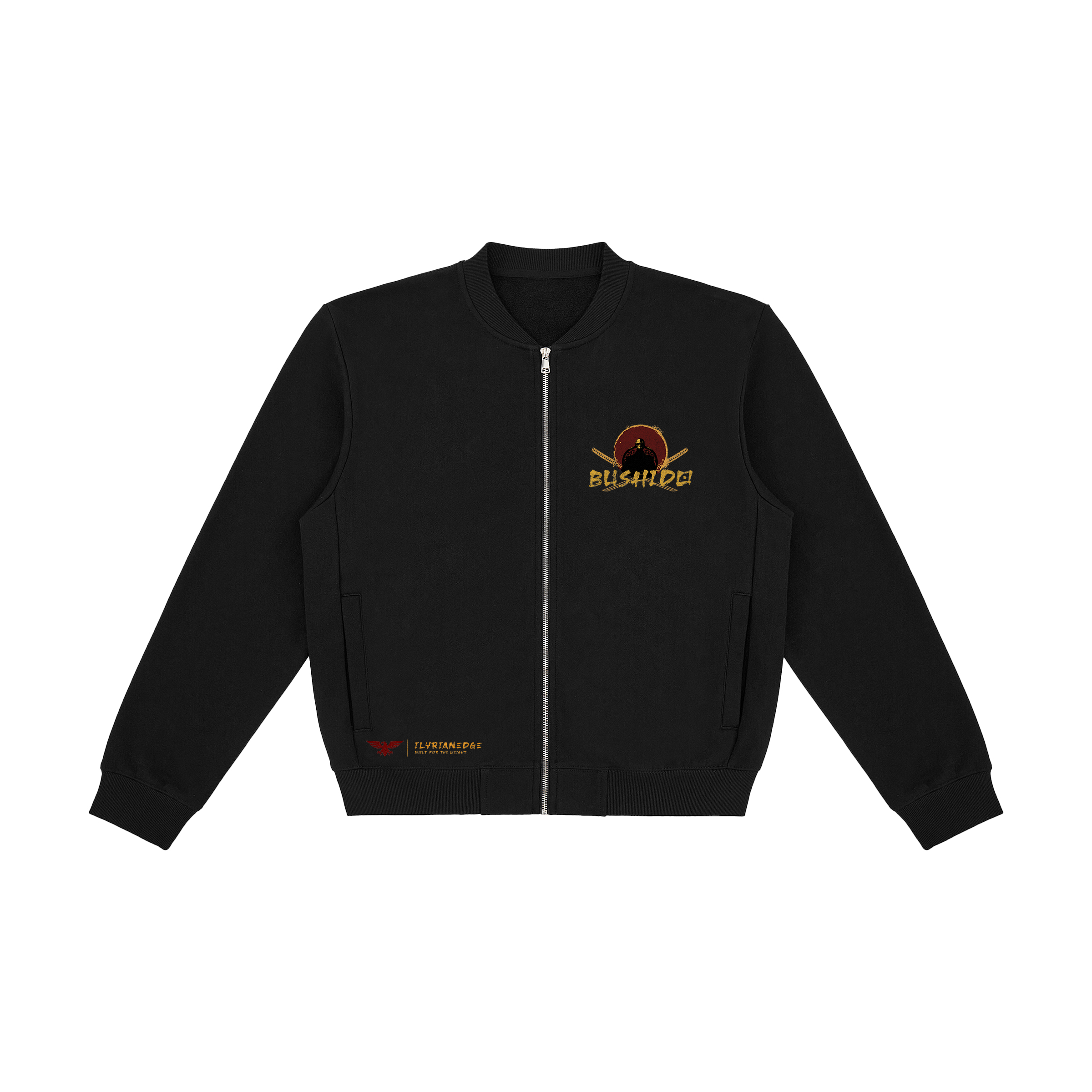 Bushido Jacket | Brushed Fleece Bomber | ILYRIANEDGE