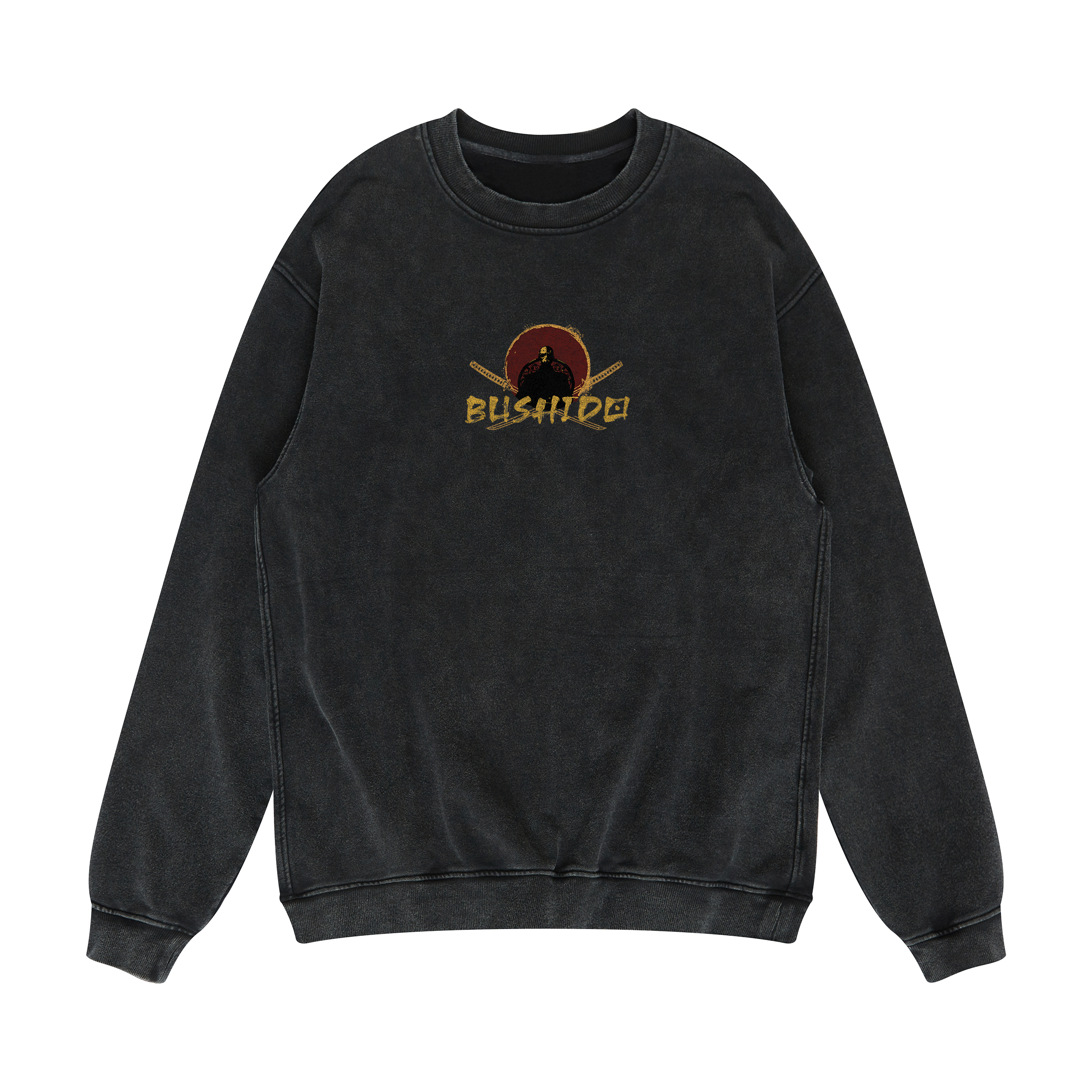 Bushido | Oversized Faded Sweatshirt | ILYRIANEDGE