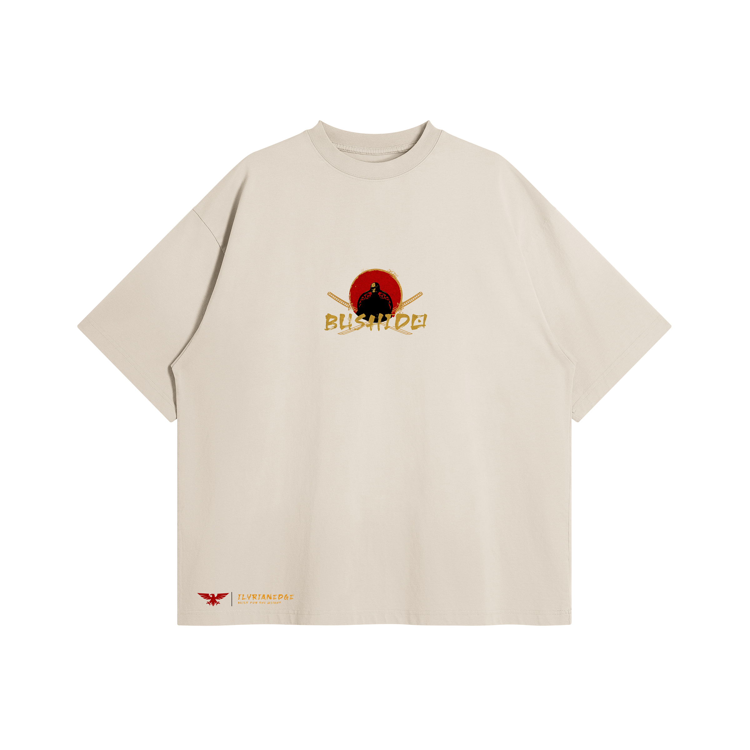 Bushido | Boxy Sun-Faded T-Shirt | ILYRIANEDGE