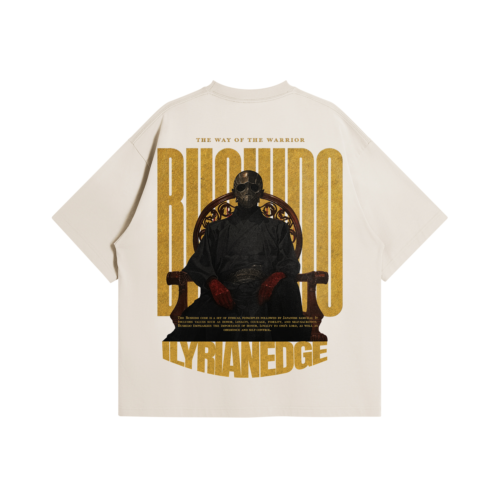 Bushido | Boxy Sun-Faded T-Shirt | ILYRIANEDGE