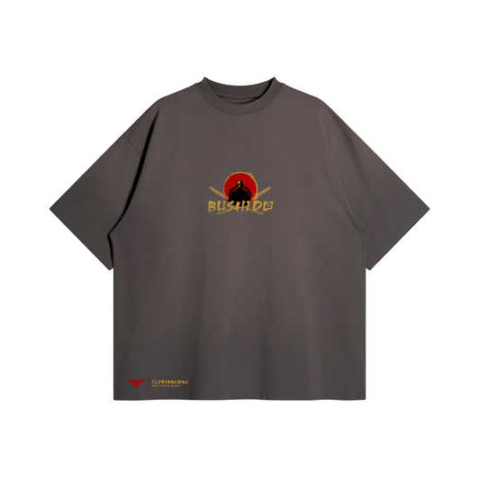 Bushido | Boxy Sun-Faded T-Shirt | ILYRIANEDGE