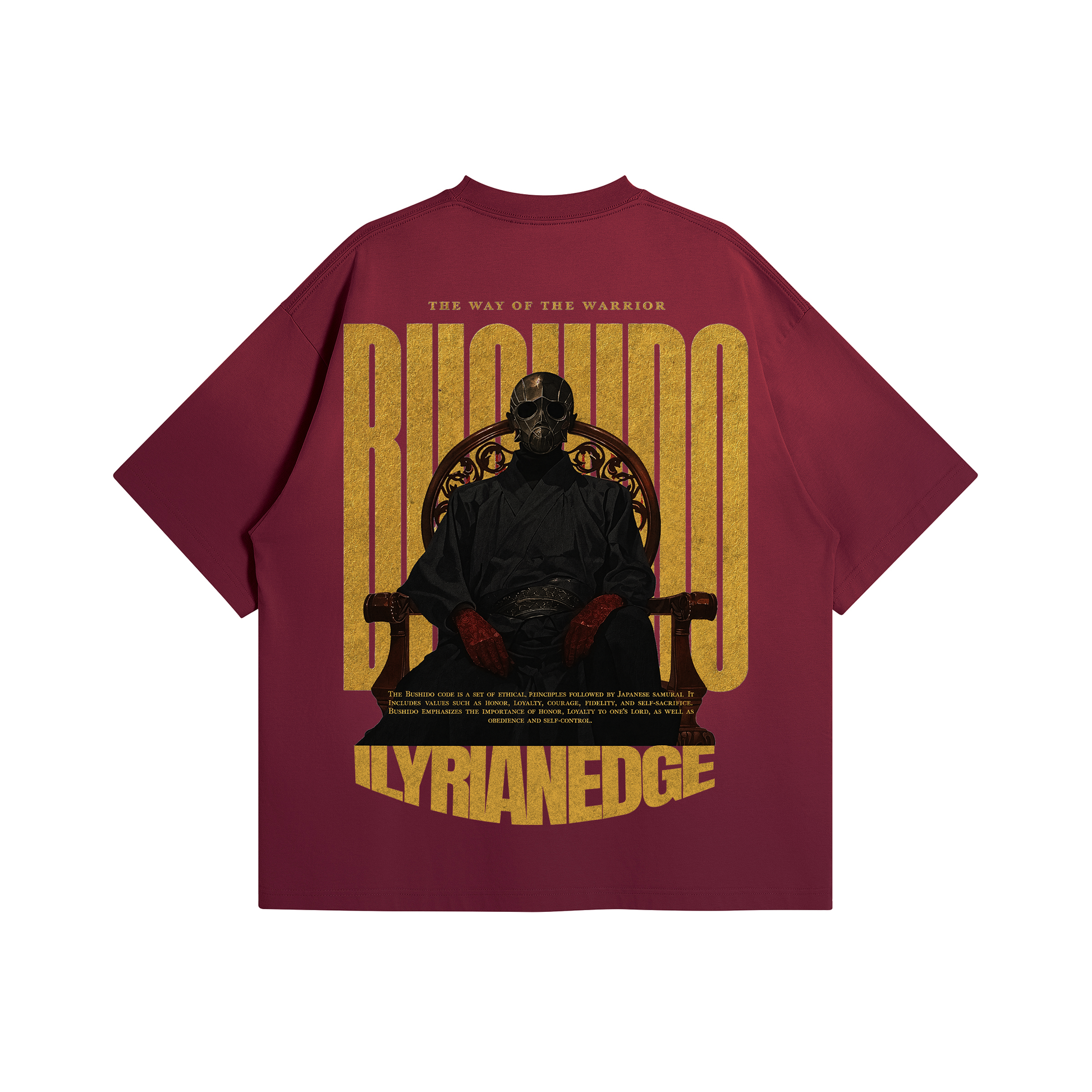 Bushido | Boxy Sun-Faded T-Shirt | ILYRIANEDGE