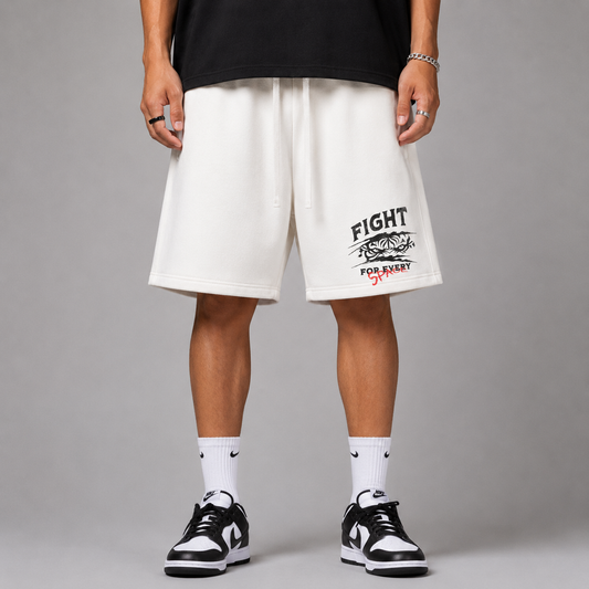Fight | 500 GSM Heavyweight Fleece Shorts | ILYRIANEDGE