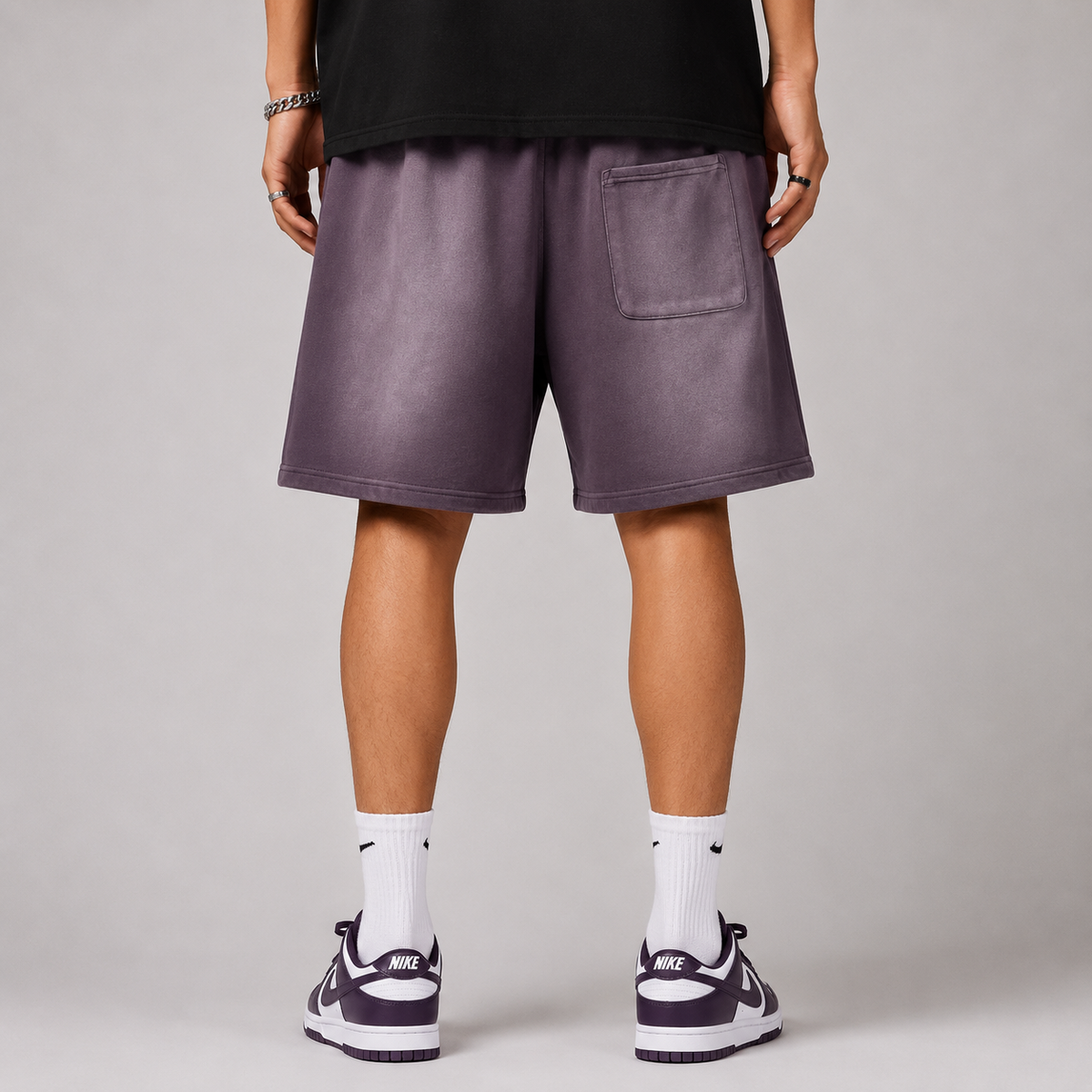 Chill Out | Sun Fade Distressed Shorts | ILYRIANEDGE