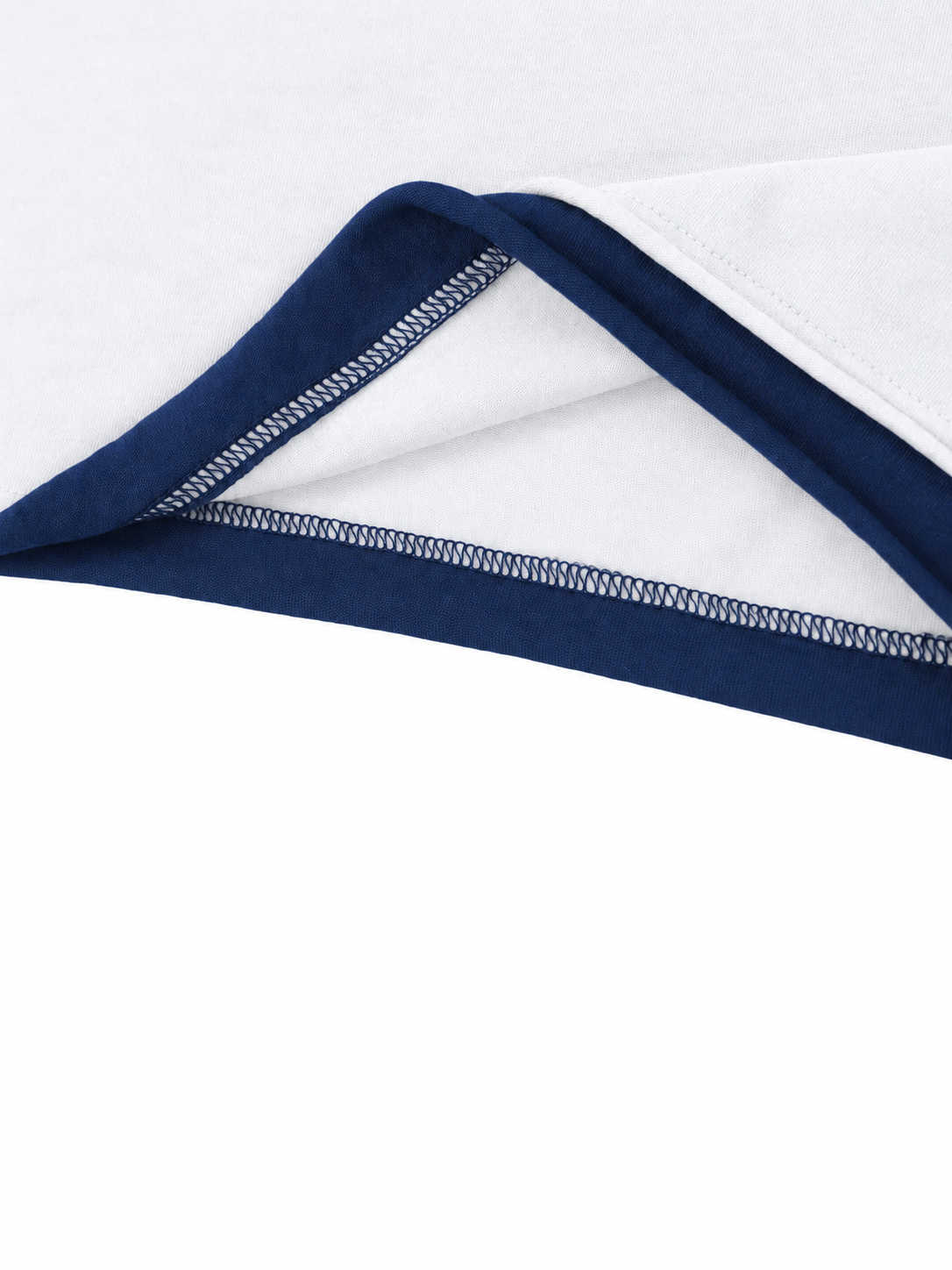 Blue Wake | Y2K Boxy Color Block T-Shirt | ILYRIANEDGE