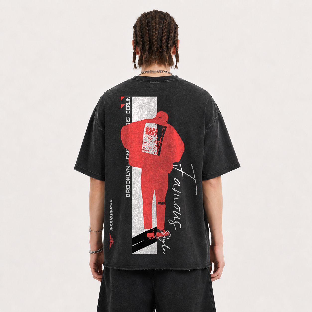 Lost Youth | Faded Raw Hem T-Shirt | ILYRIANEDGE