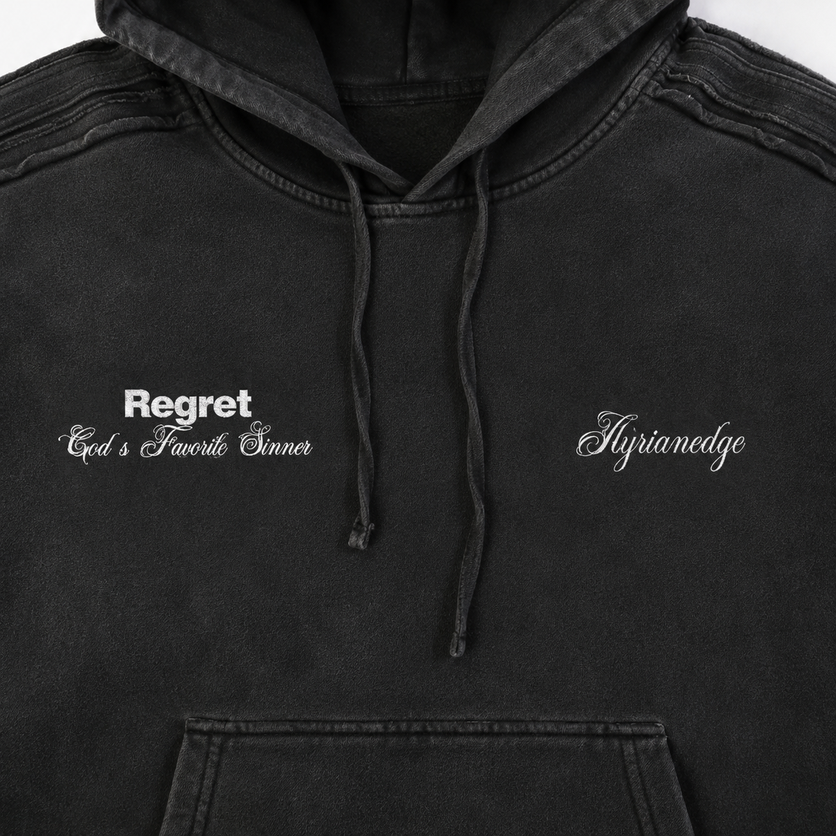 Fallen Grace |  Snow Washed 420 GSM Hoodie | ILYRIANEDGE