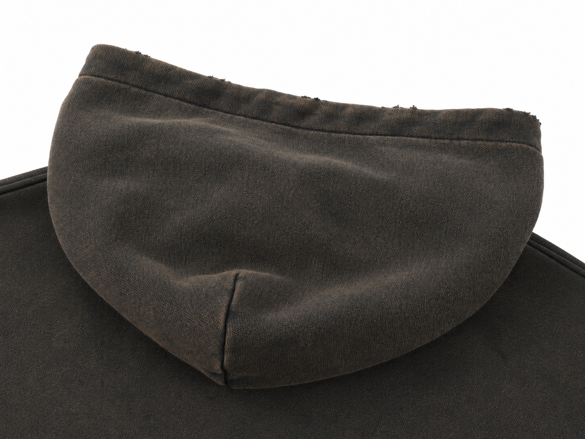 Fade | Frayed Hem Vintage Washed Hoodie | ILYRIANEDGE