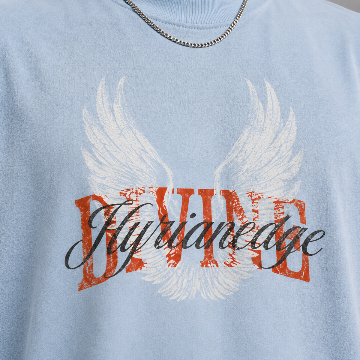 Divine | Vintage Washed Sunfade T-Shirt | ILYRIANEDGE