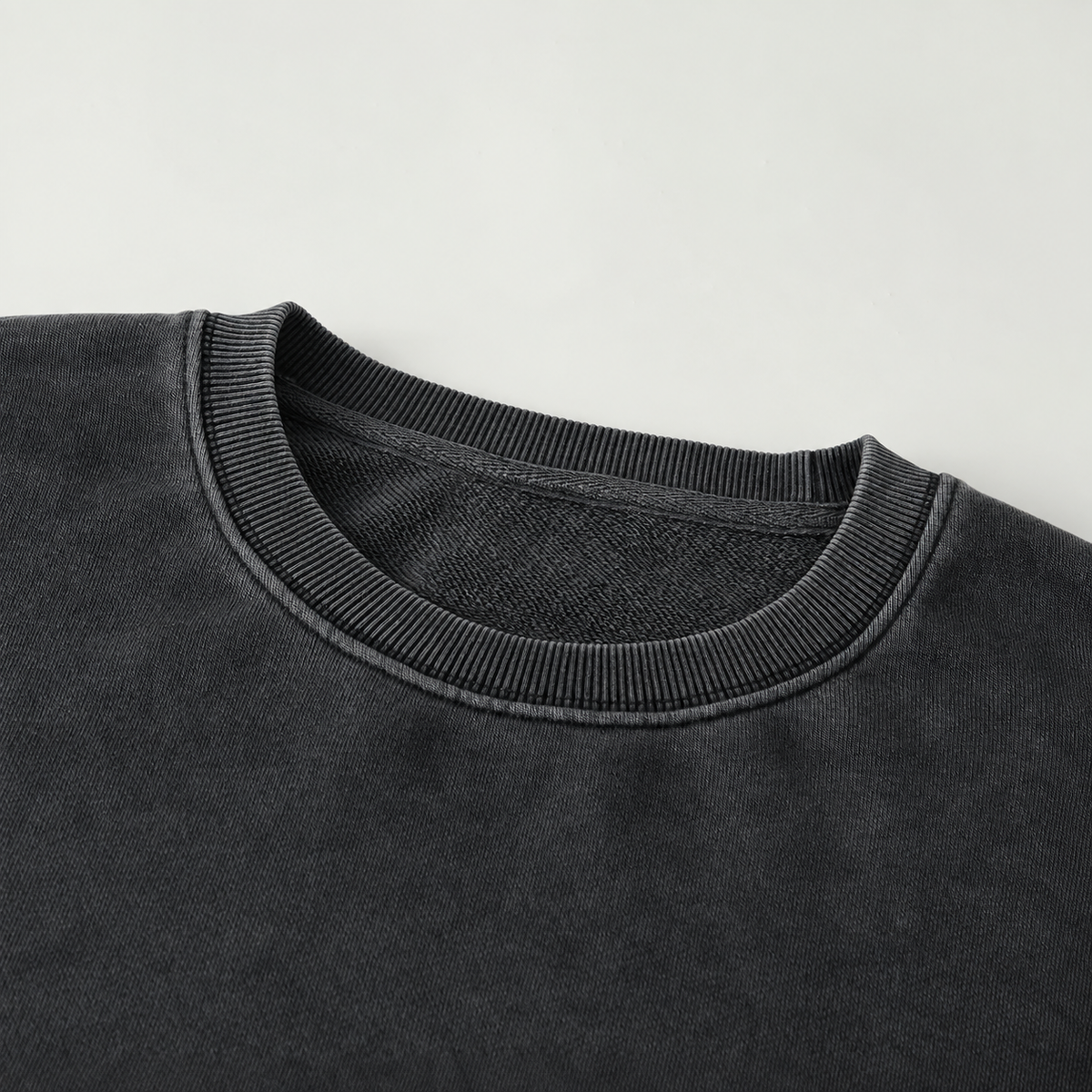 Cursed Instinct |380GSM Oversized Faded Sweatshirt | ILYRIANEDGE