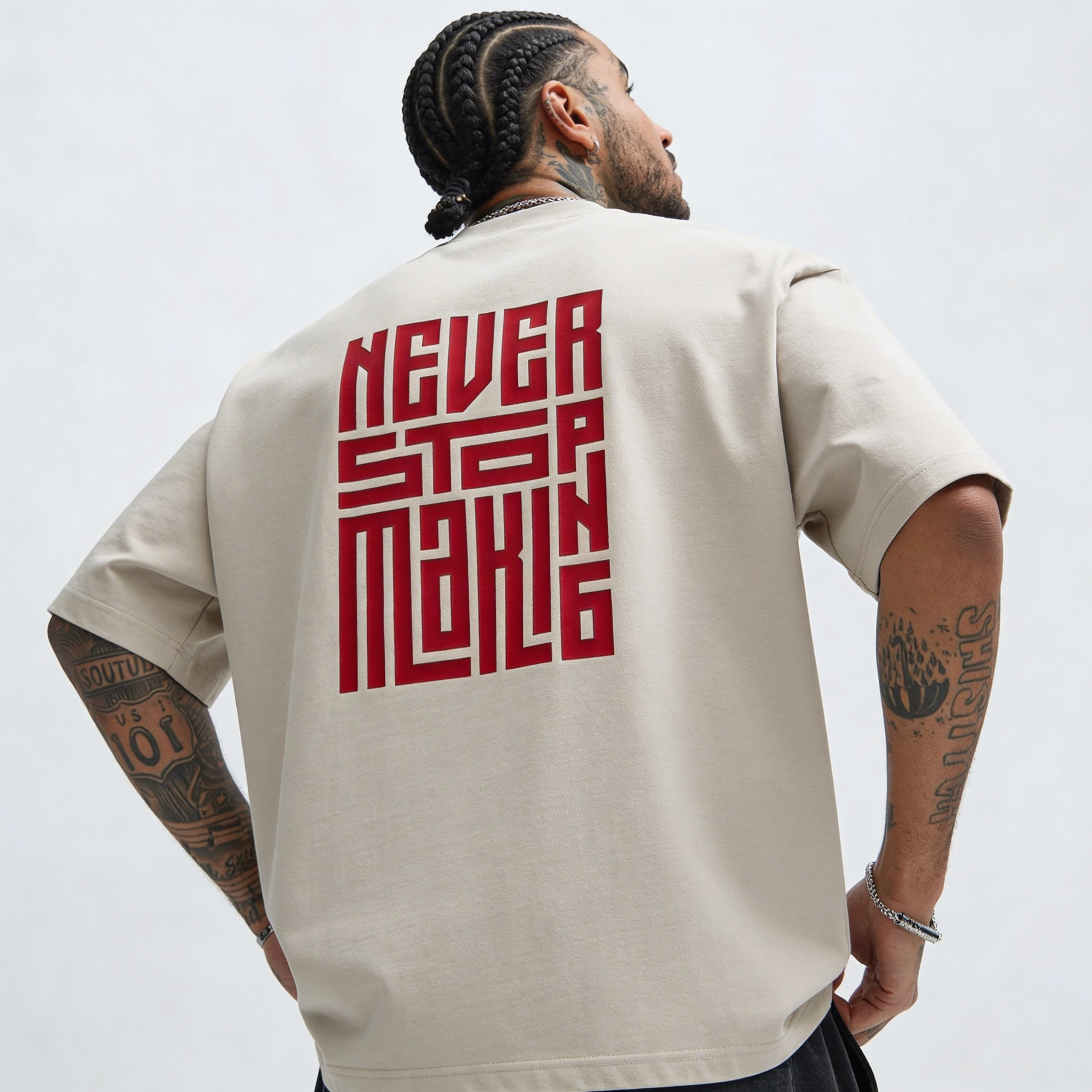 Bloodline | Sun-Faded Boxy Tee | ILYRIANEDGE