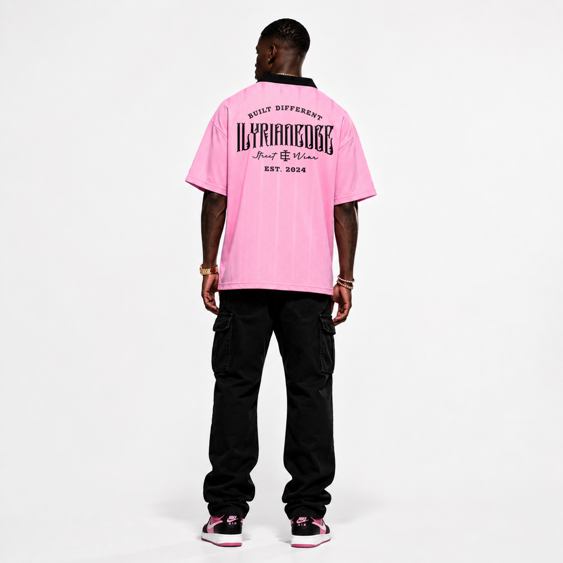 Heritage Jersey | Oversized Striped Streetwear Polo | ILYRIANEDGE
