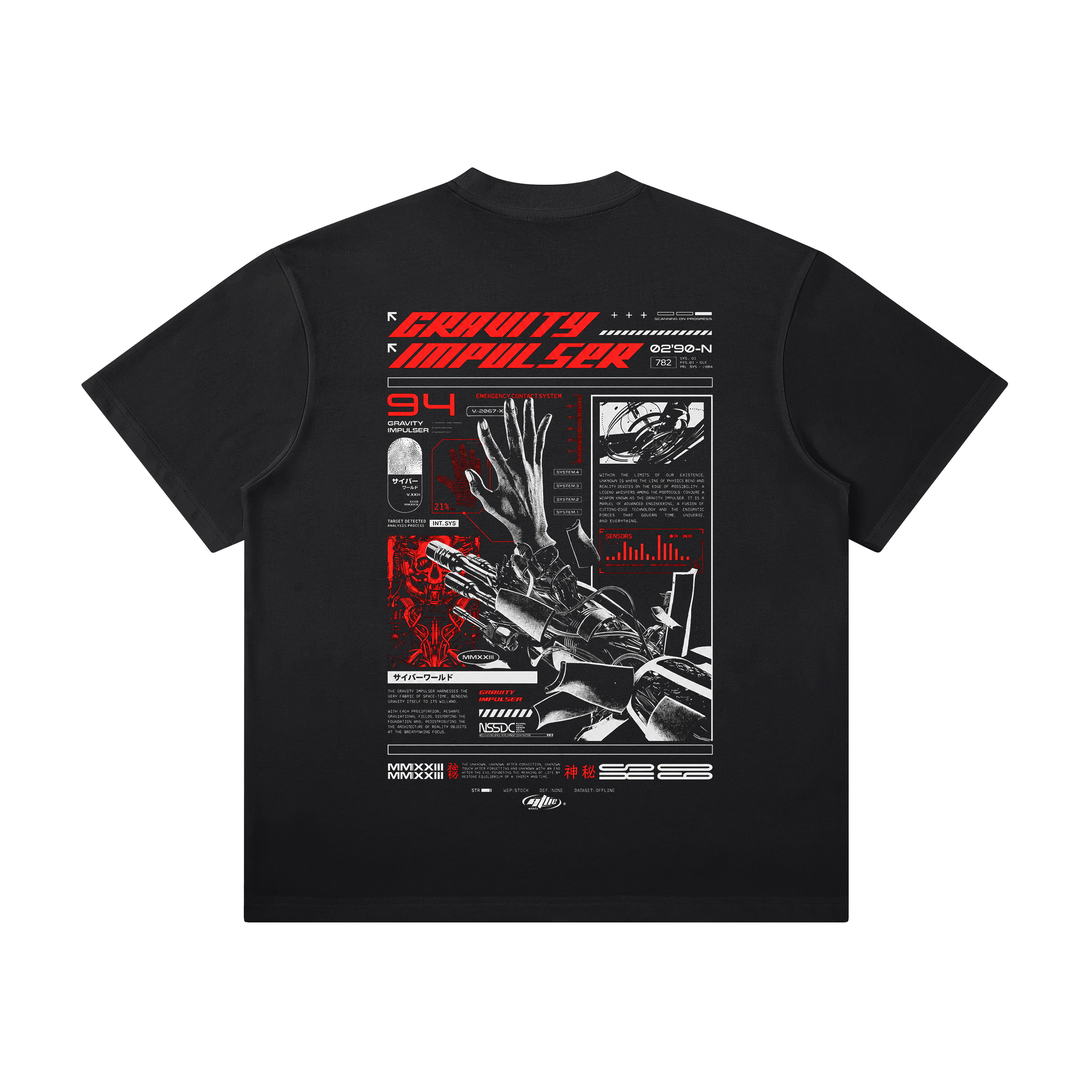 Error 404 | Paneled Boxy T-Shirt | ILYRIANEDGE