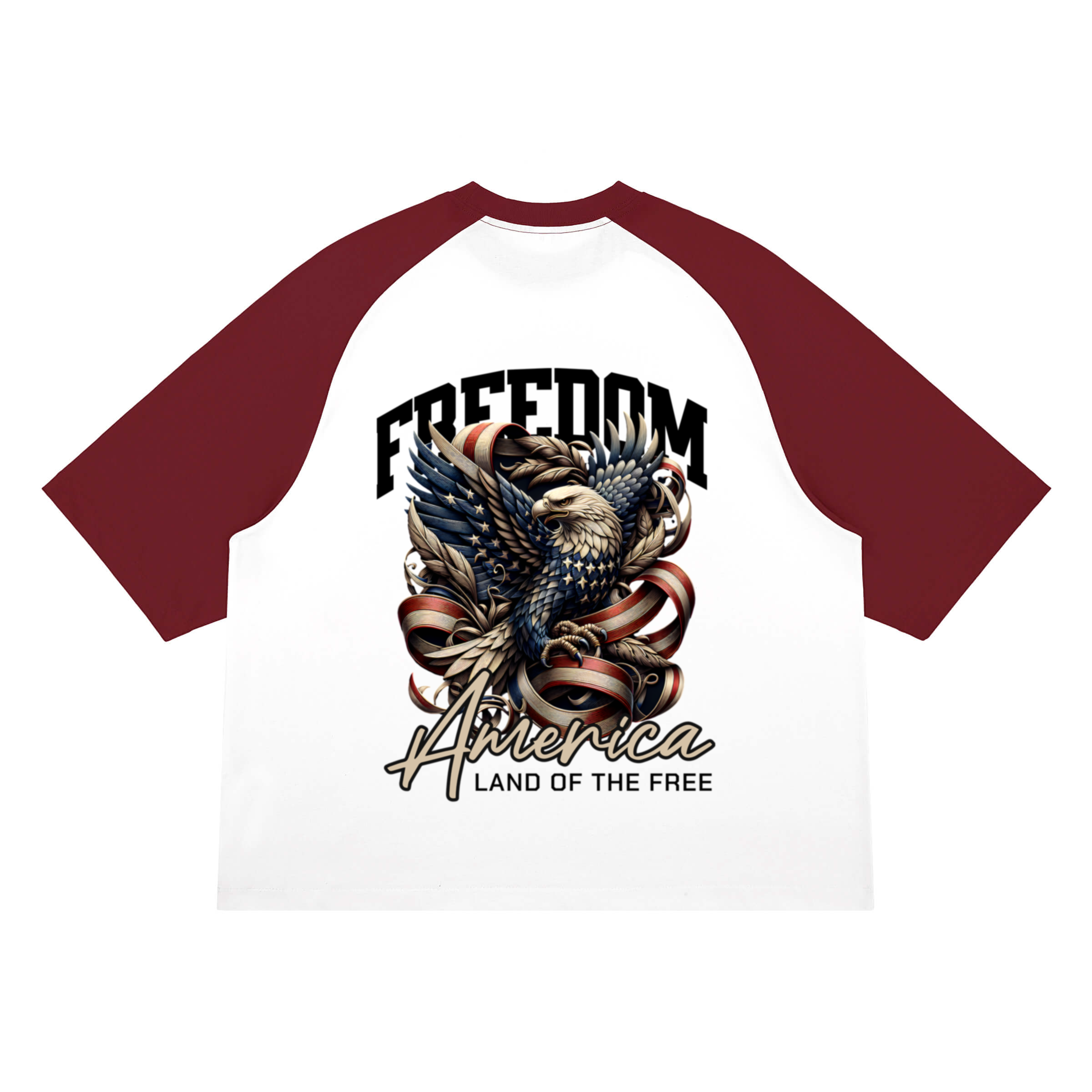 Freedom | Oversized Baseball Tee | ILYRIANEDGE