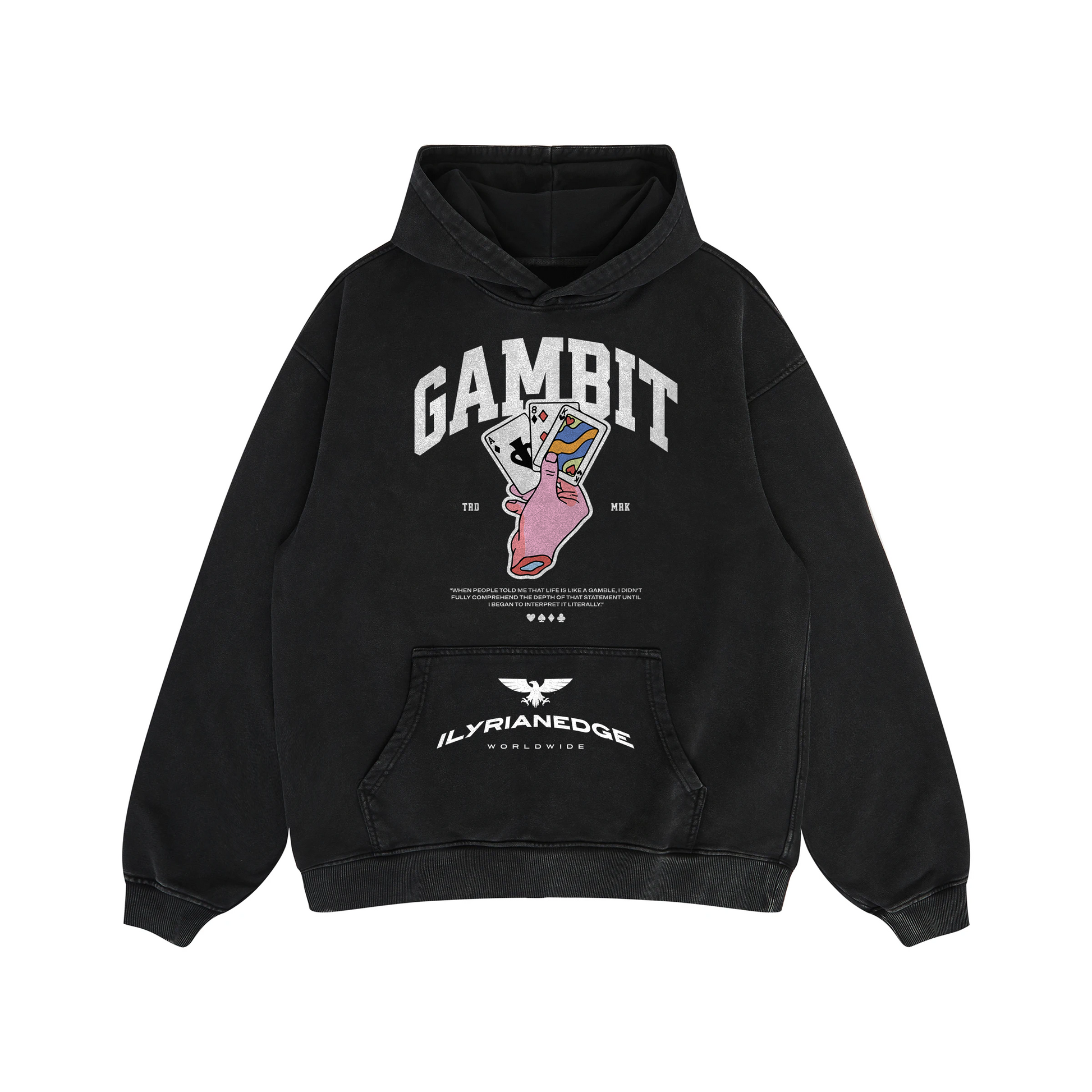 Gambit | Oversized Retro Hoodie | ILYRIANEDGE