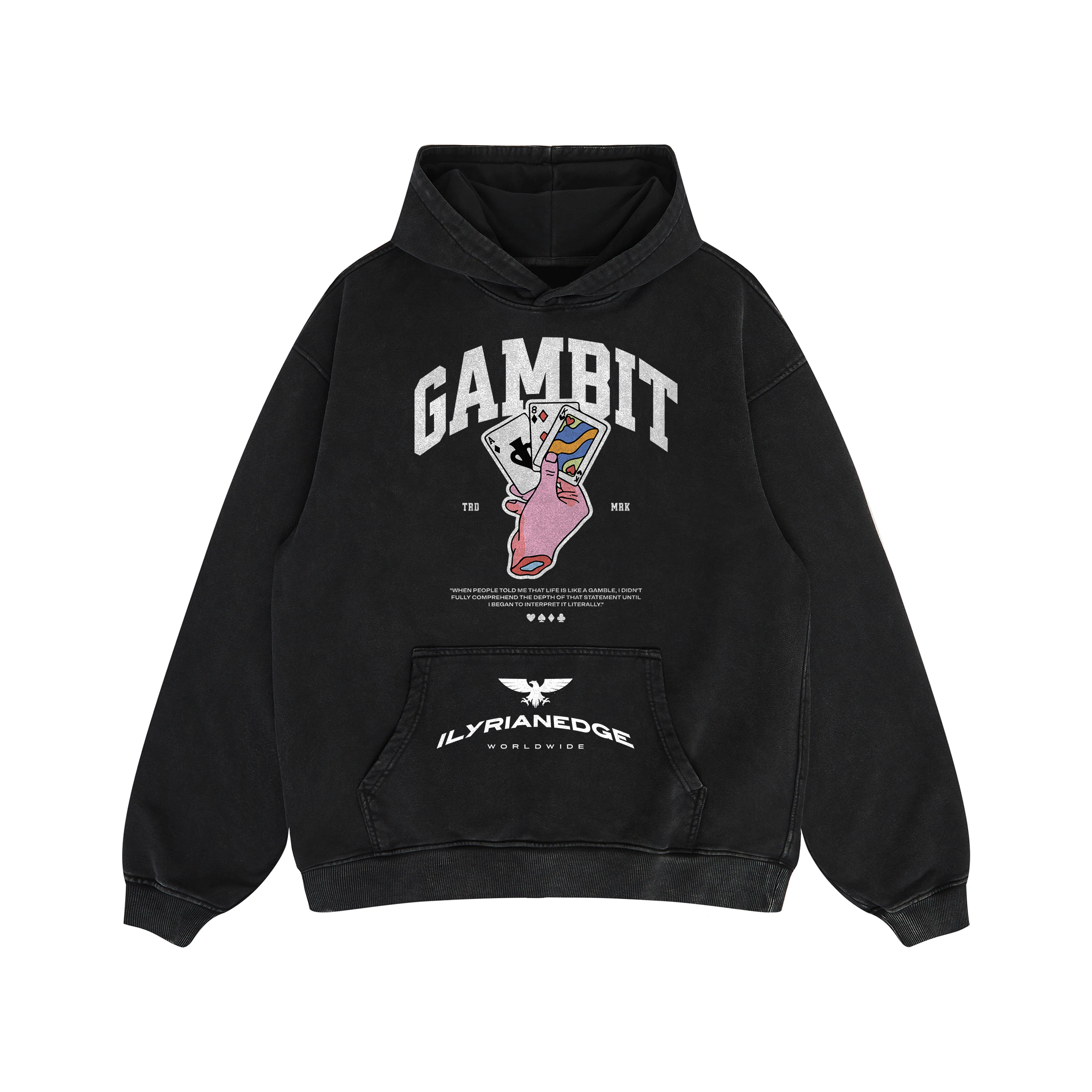 Gambit | Oversized Retro Hoodie | ILYRIANEDGE