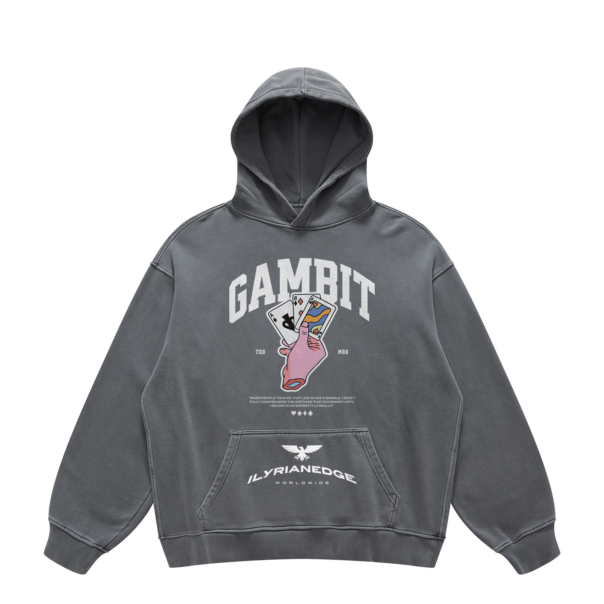 Gambit | Oversized Retro Hoodie | ILYRIANEDGE