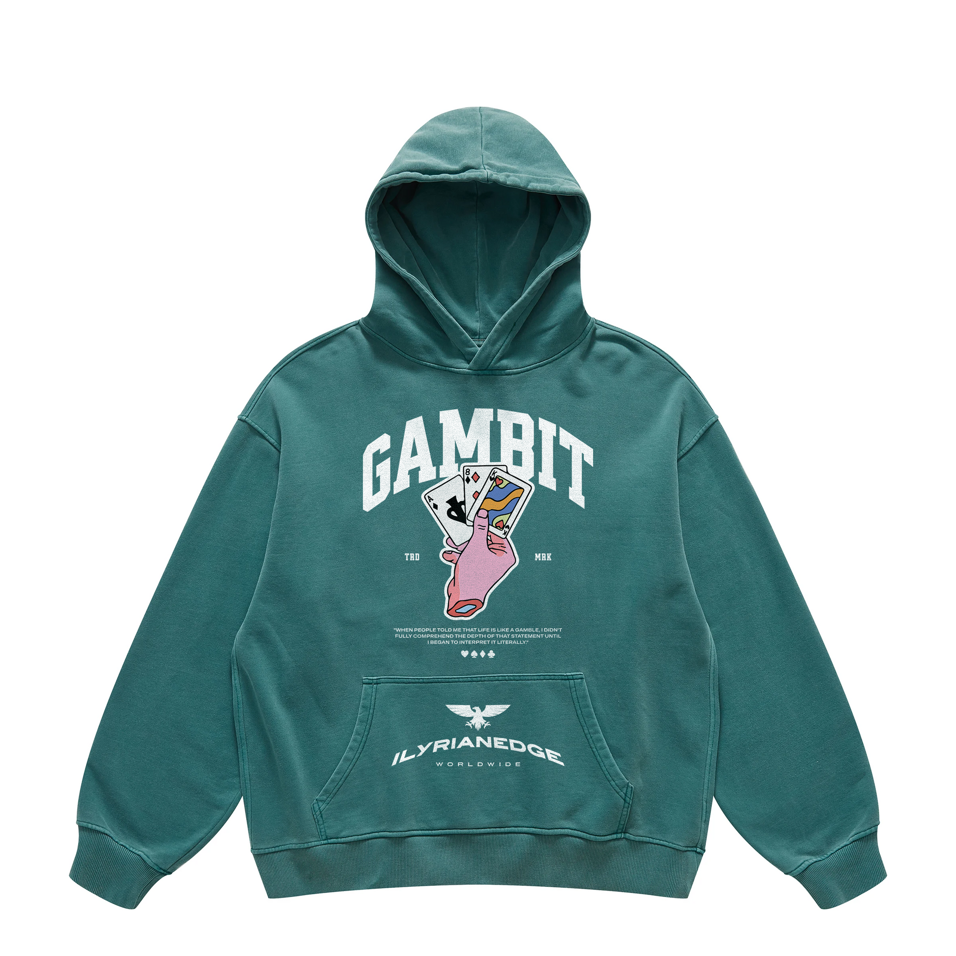 Gambit | Oversized Retro Hoodie | ILYRIANEDGE