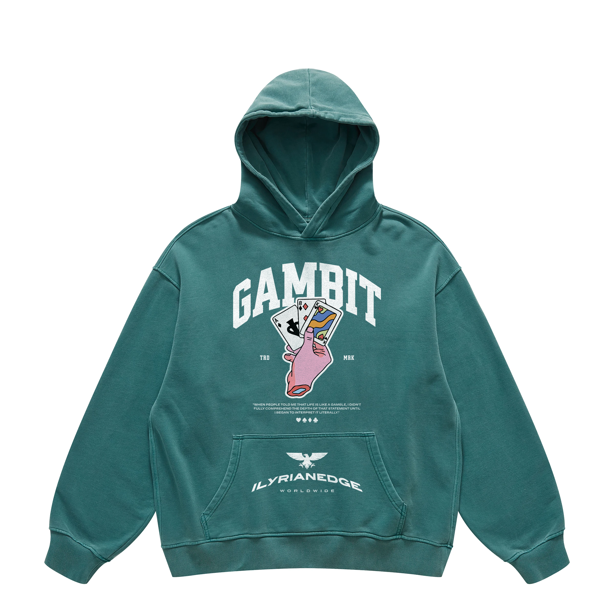 Gambit | Oversized Retro Hoodie | ILYRIANEDGE
