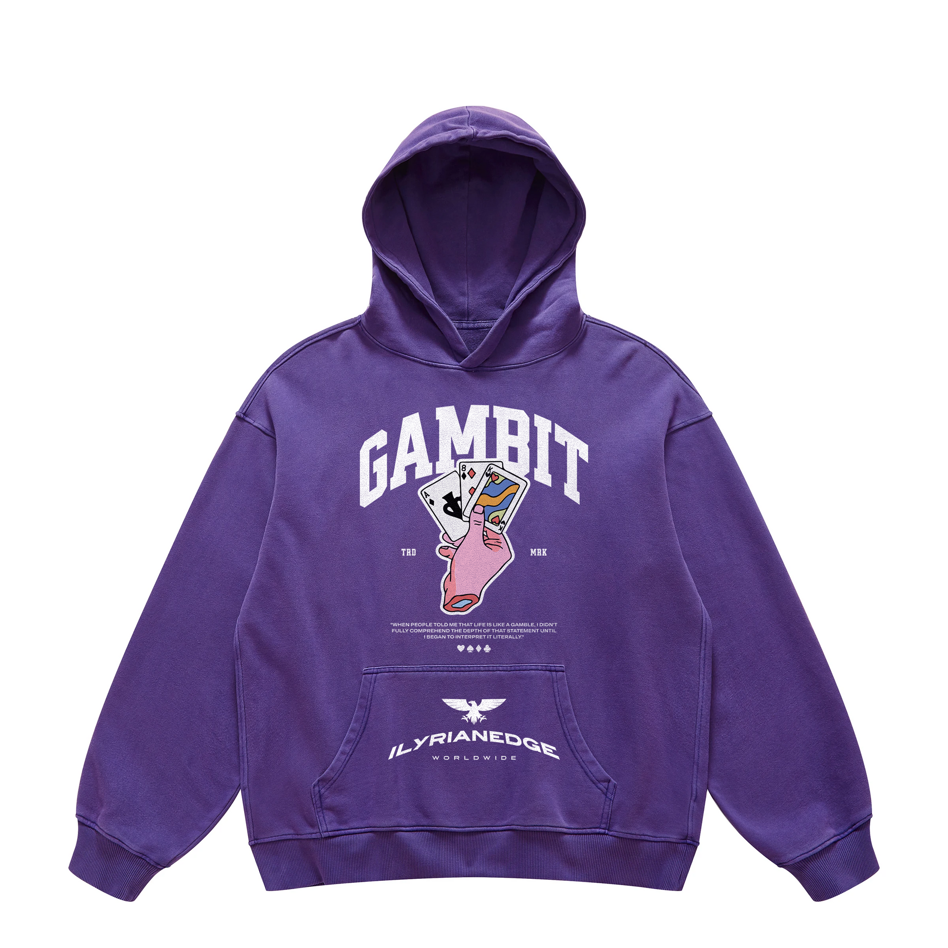 Gambit | Oversized Retro Hoodie | ILYRIANEDGE