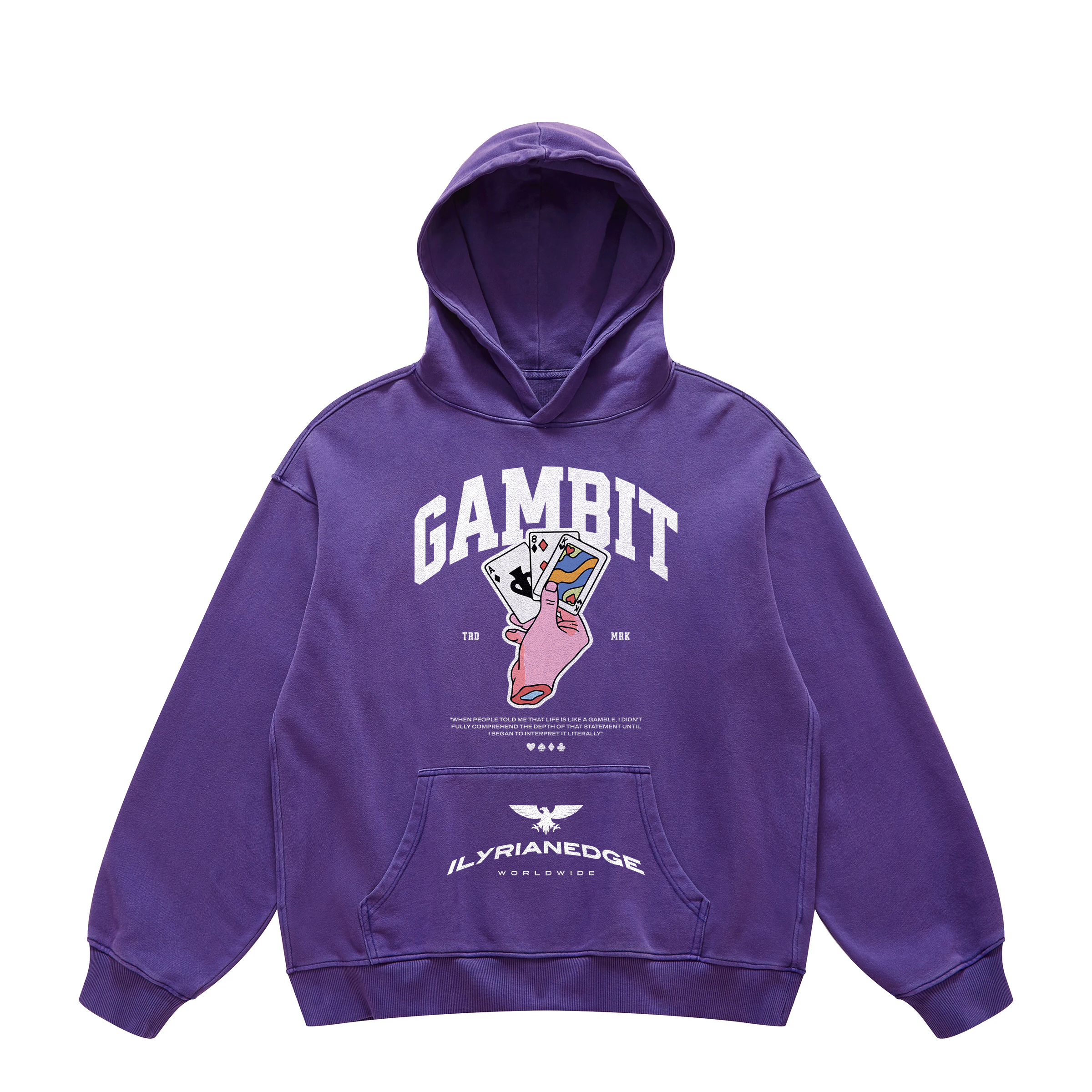 Gambit | Oversized Retro Hoodie | ILYRIANEDGE