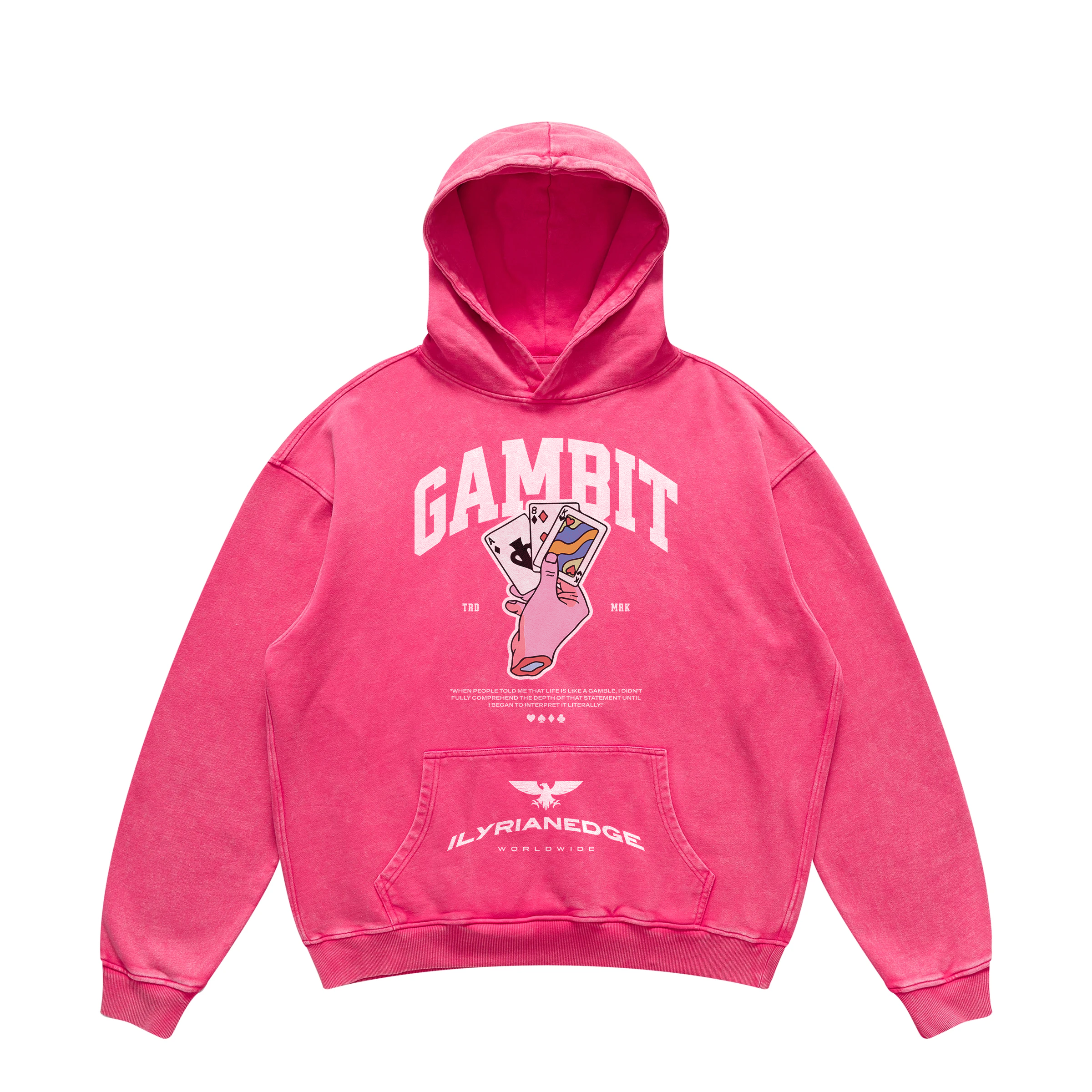 Gambit | Oversized Retro Hoodie | ILYRIANEDGE