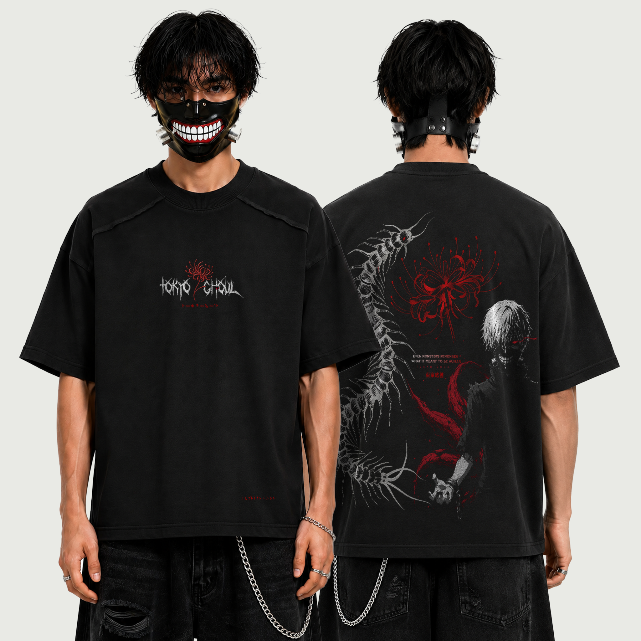 Monster Within | Raw Seam Paneled T-Shirt | ILYRIANEDGE