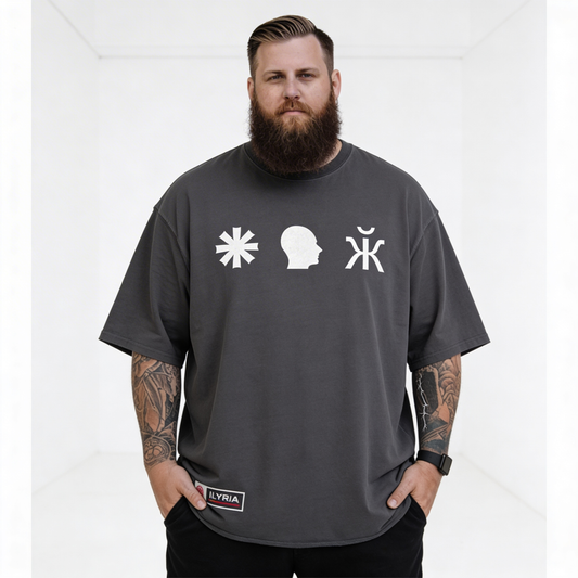 Forever - 260GSM Unisex Faded Raw Hem T-shirt